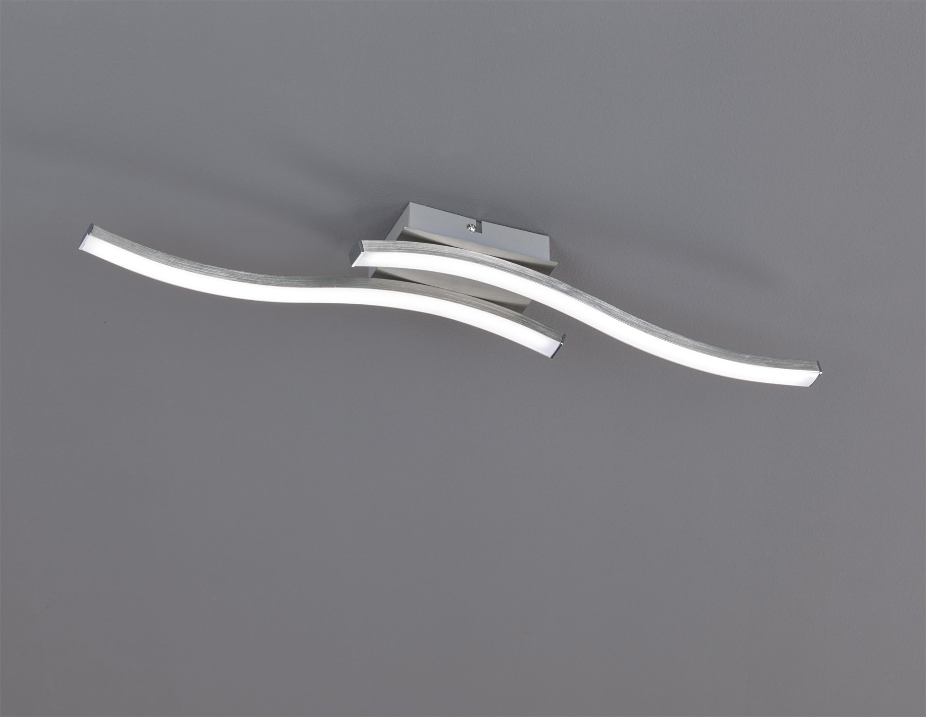 REALITY Leuchten LED Deckenleuchte »Route«, 2 flammig, Leuchtmittel LED-Modul | LED fest integriert, moderne Deckenlampe 2-flammig, LEDs mit 2x 500 Lumen