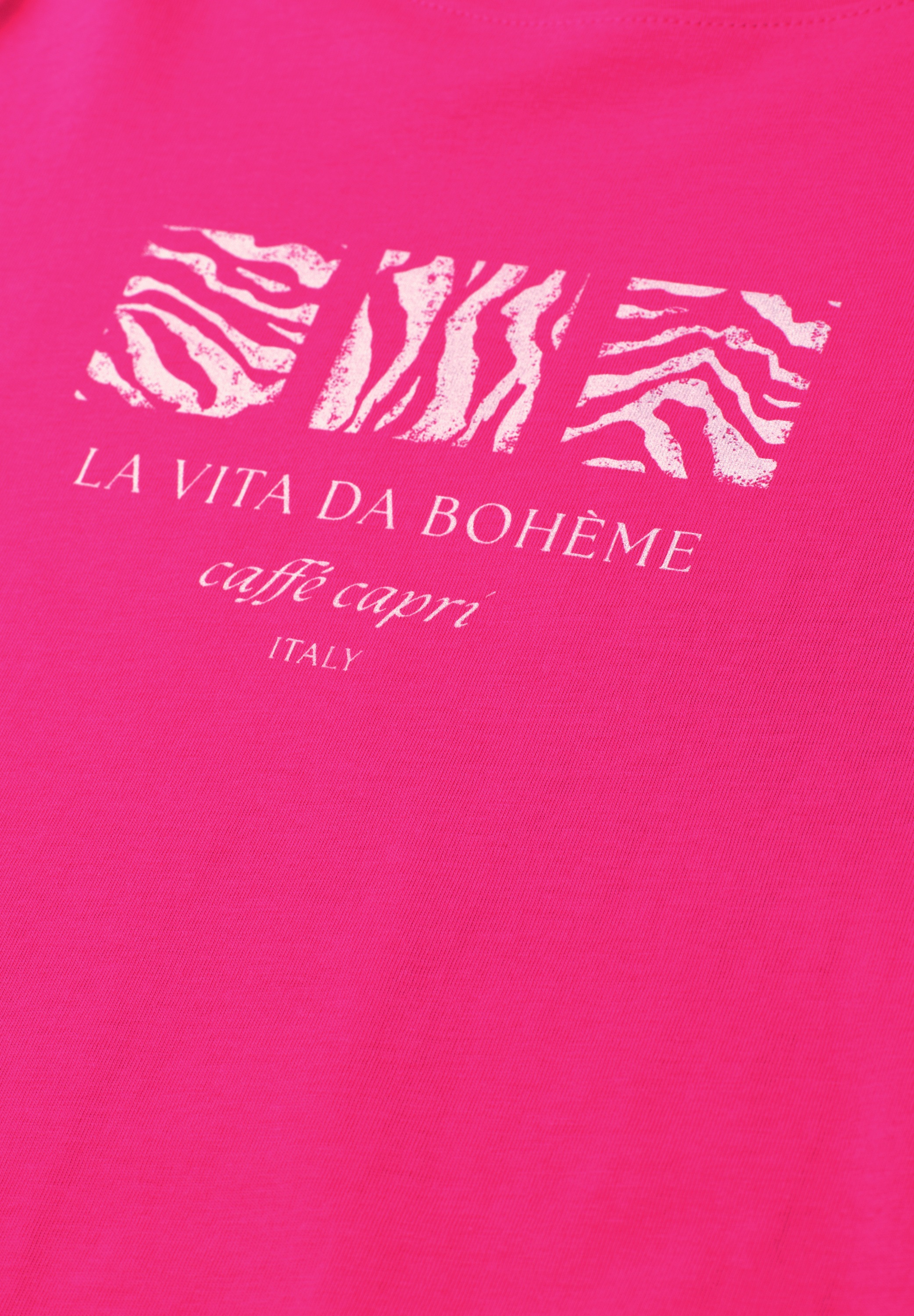 STREET ONE Kurzarmshirt Sommershirt mit Print