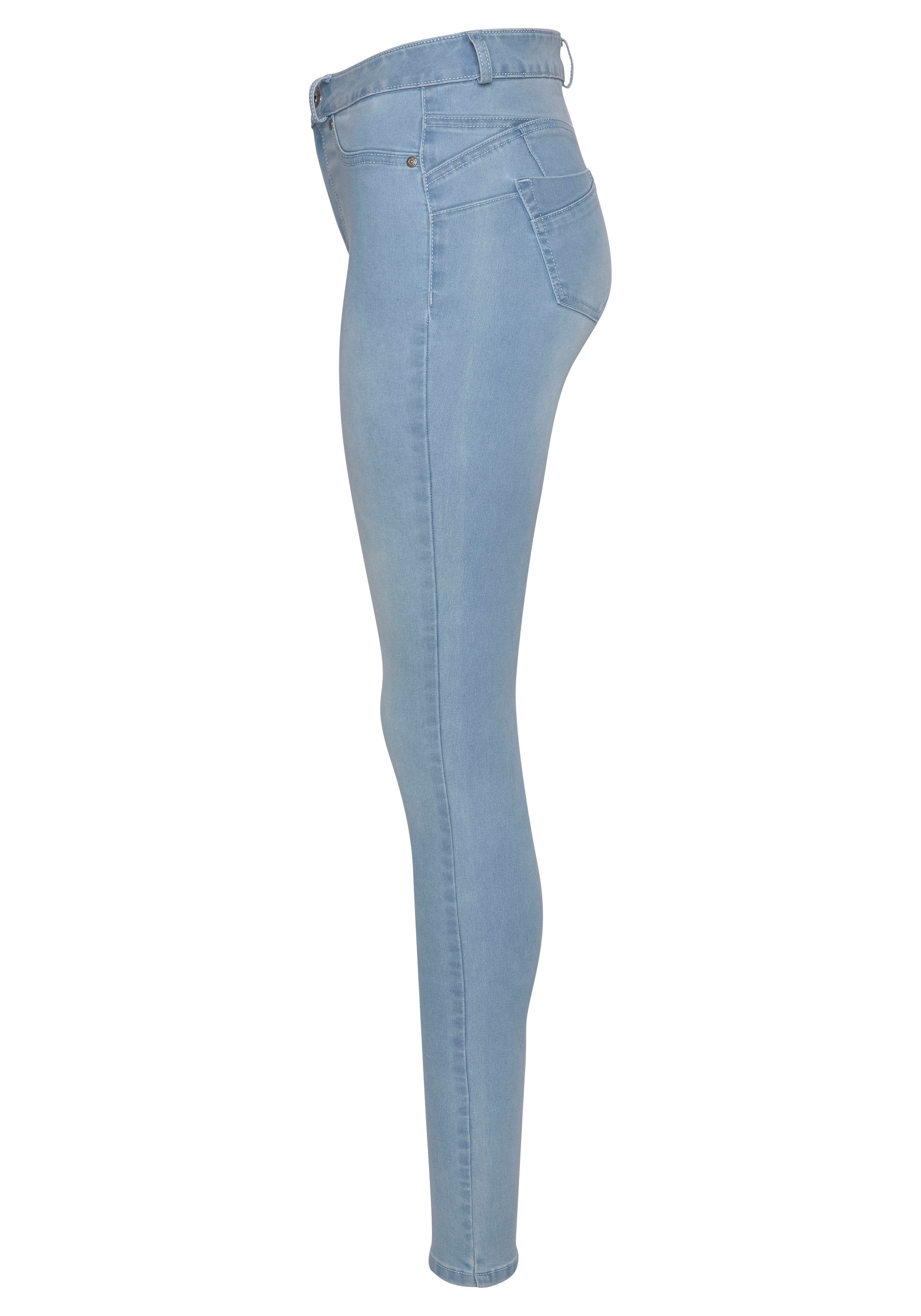Arizona Skinny-fit-Jeans »Ultra Stretch«, skinny-fit, betonte Taille, shaping-Effekt, high Waist