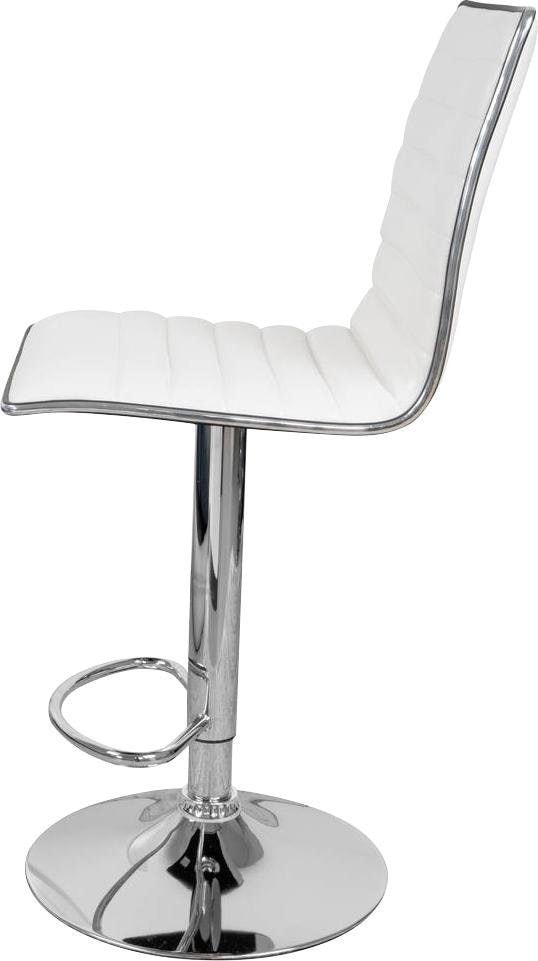 Kayoom Hochstuhl Barstuhl "Midnight 625" 2er-Set, in Leder-Optik,  höhenverstellbar, drehbar