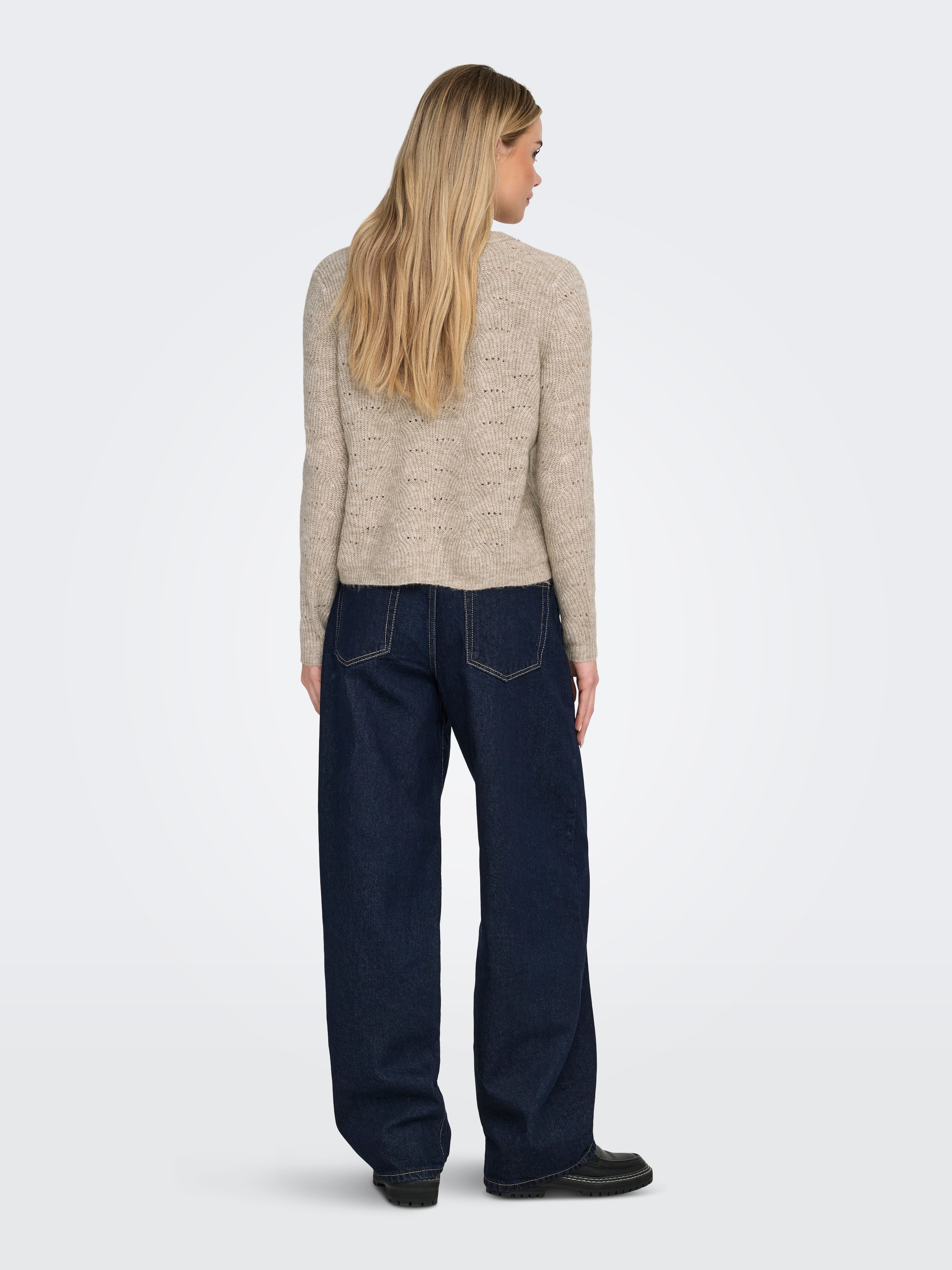 ONLY Rundhalspullover »ONLLOLLI L/S PULLOVER KNT NOOS«