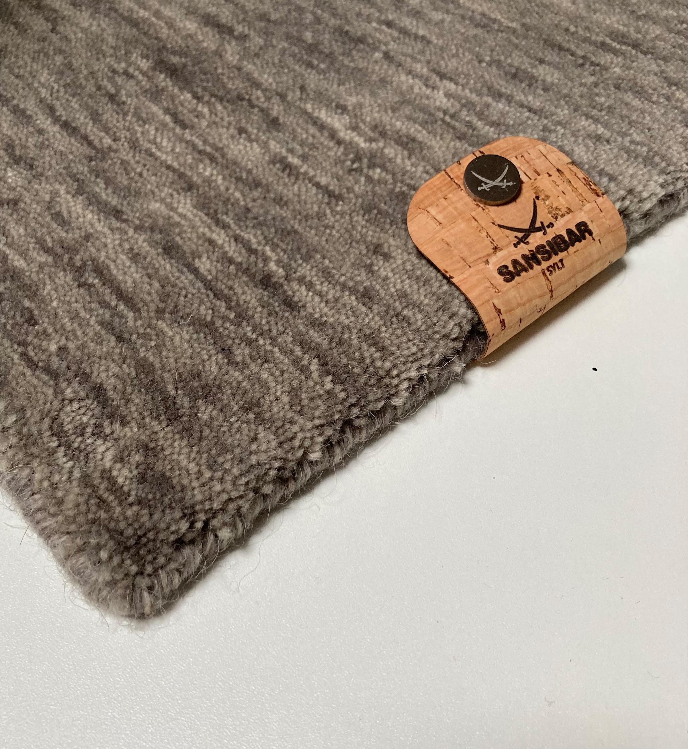Sansibar Wollteppich »List, Handwebteppich« rechteckig 13 mm Höhe reine Wolle, meliert, handgewebt, Wohnzimmer