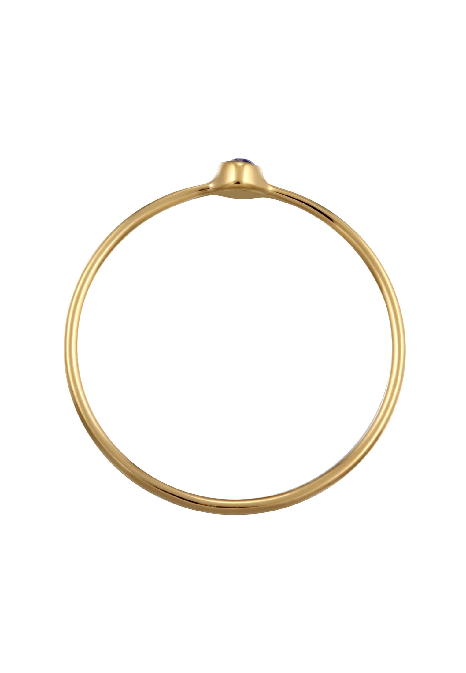 Elli Silberring »Ring Stacking Kristalle 925 Silber Vergoldet«