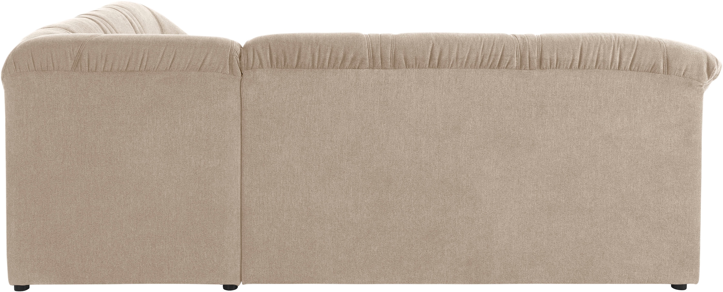 DOMO collection Ecksofa »Sarafina zeitlos und komfortabel, optional mit Federkern, L-Form«, wahlweise mit Bettfunktion