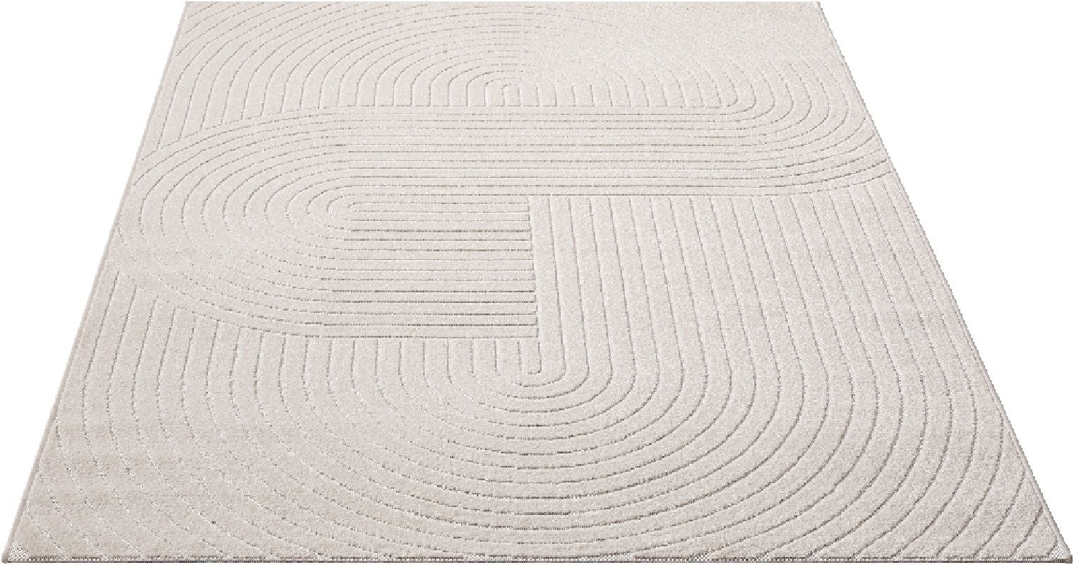 the carpet Teppich »Santo Plus« rechteckig 5 mm Höhe Plus moderner robuster In und Outdoor Teppich