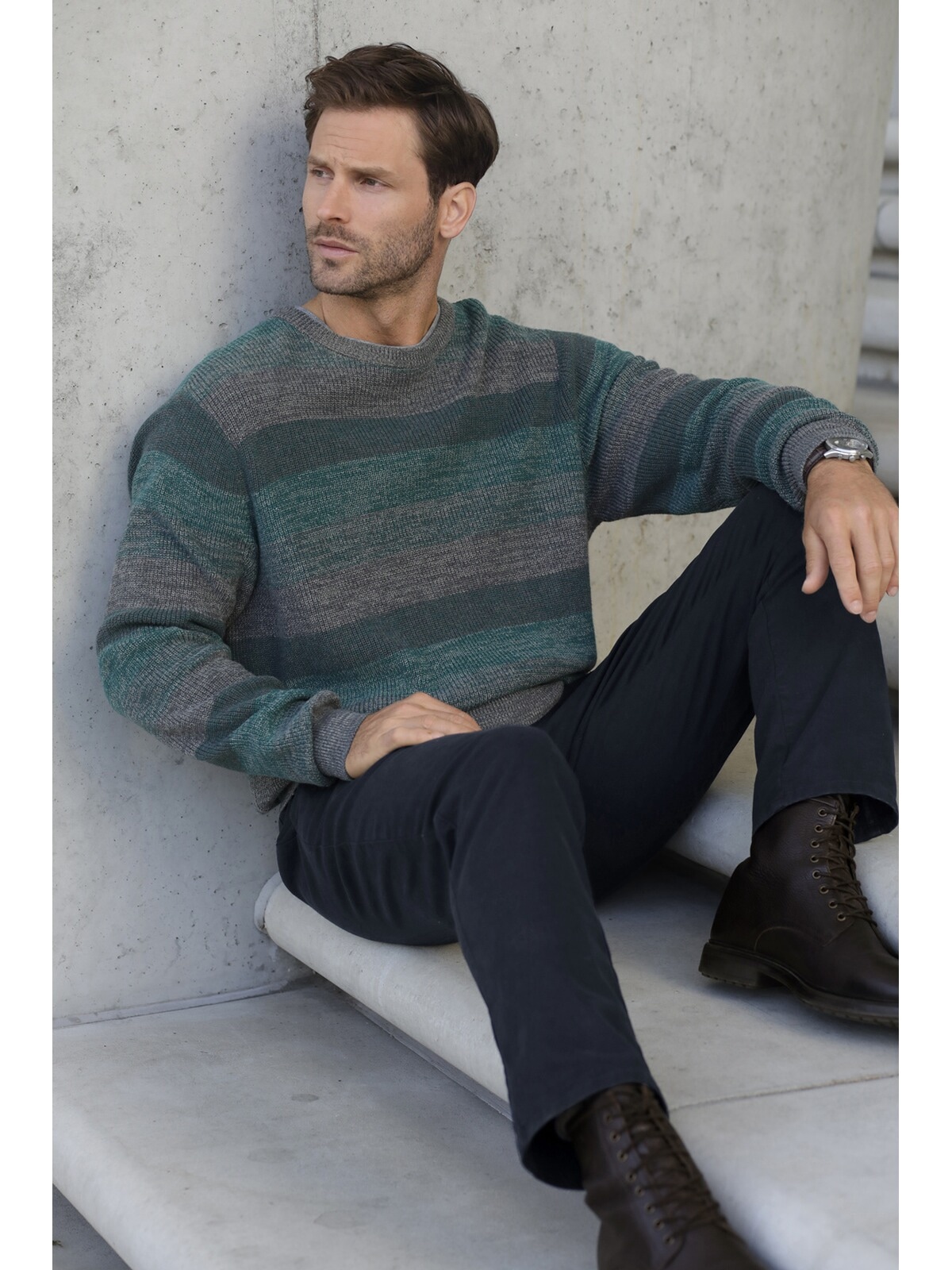 Babista Rundhalspullover »Pullover LUNAVEST«, (1 tlg.), mit Rippstrick
