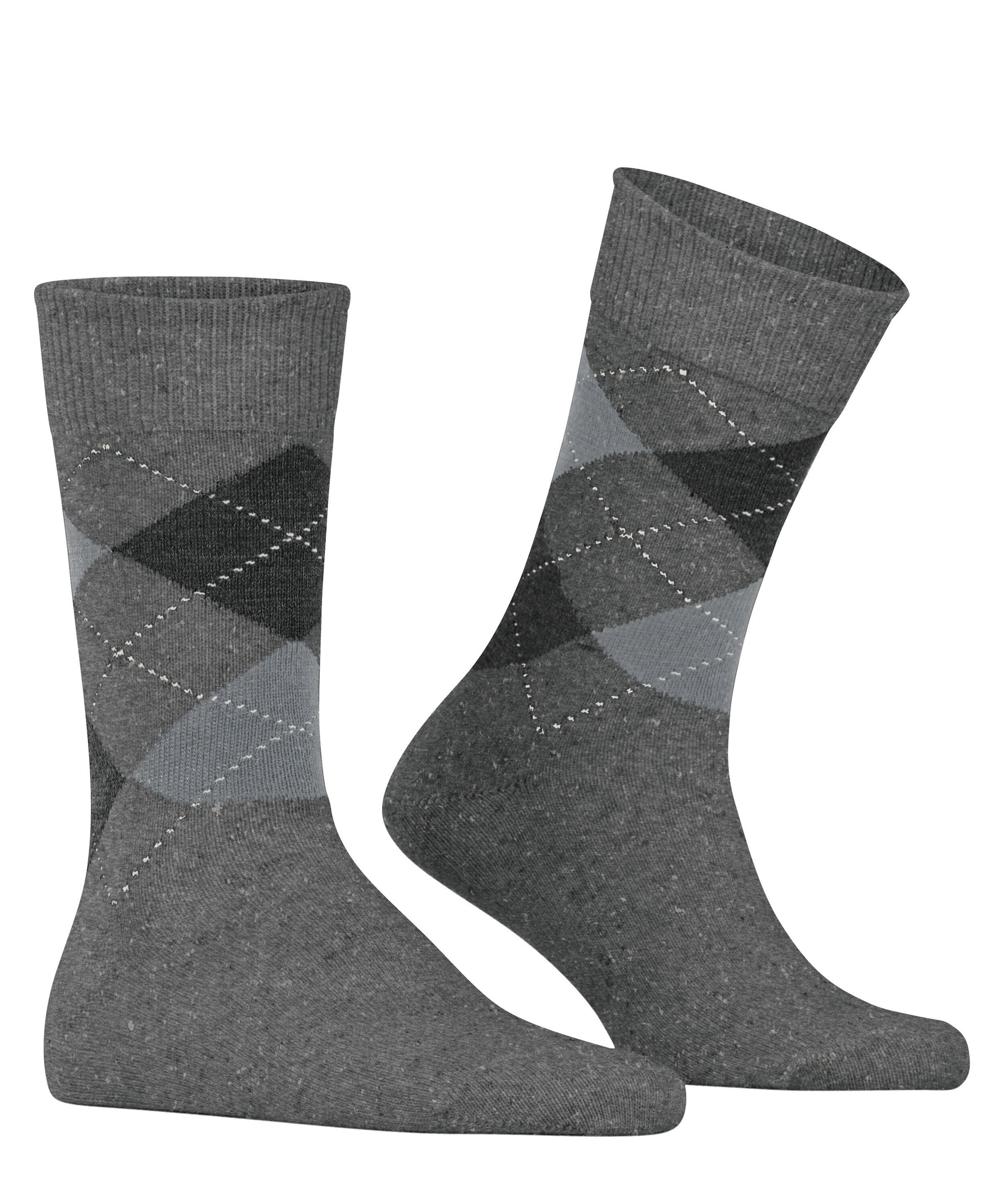 Burlington Socken »Dundee« Einheitsgröße 40-46, Argyle-Muster, Burlington-Clip
