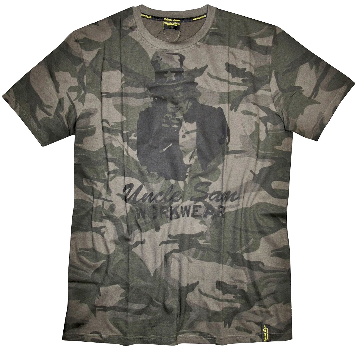 Uncle Sam T-Shirt mit Rundhals