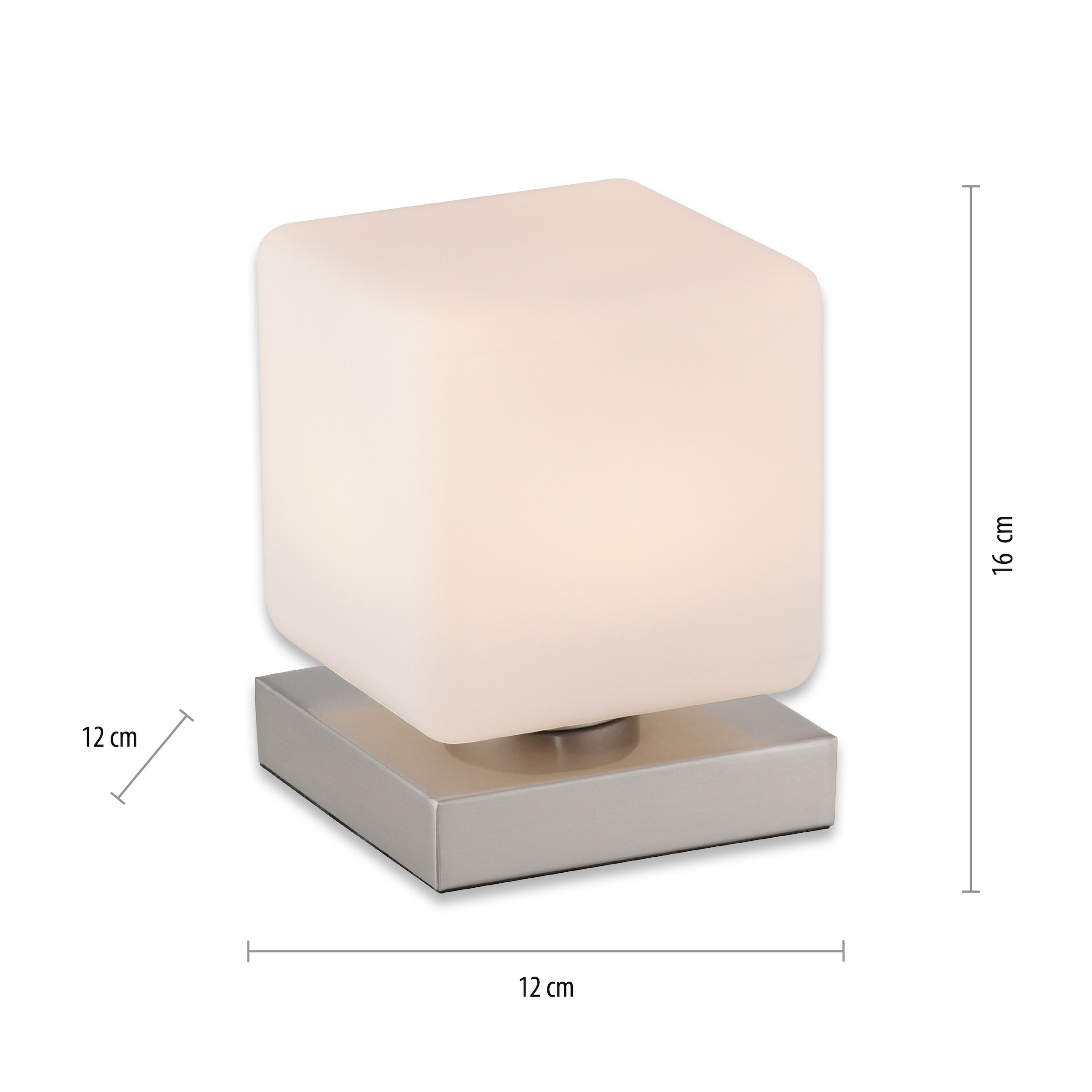 Paul Neuhaus Tischleuchte »DADOA«, 1 flammig, Leuchtmittel LED-Board | LED fest integriert, LED, dimmbar über Touchdimmer