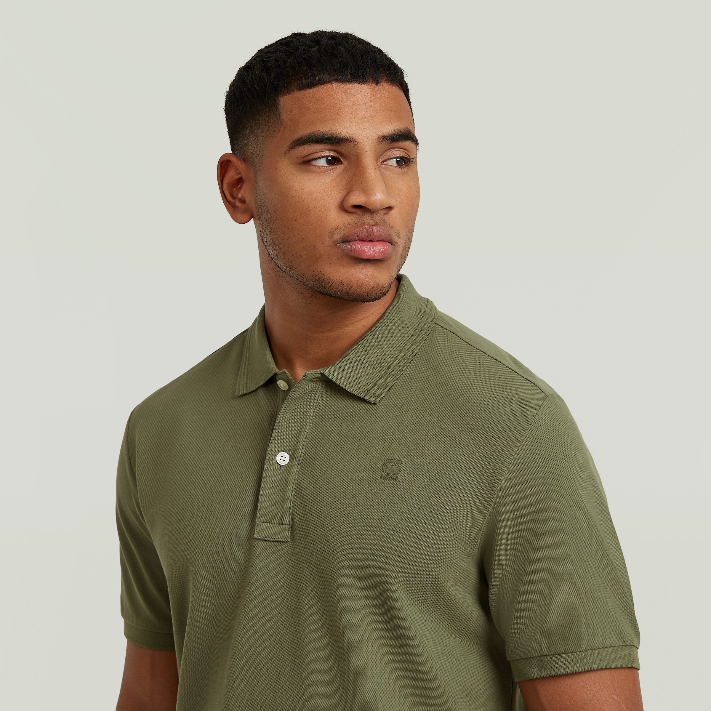 G-STAR Poloshirt »Dunda Slim Fit« Logostickerei auf der Brust