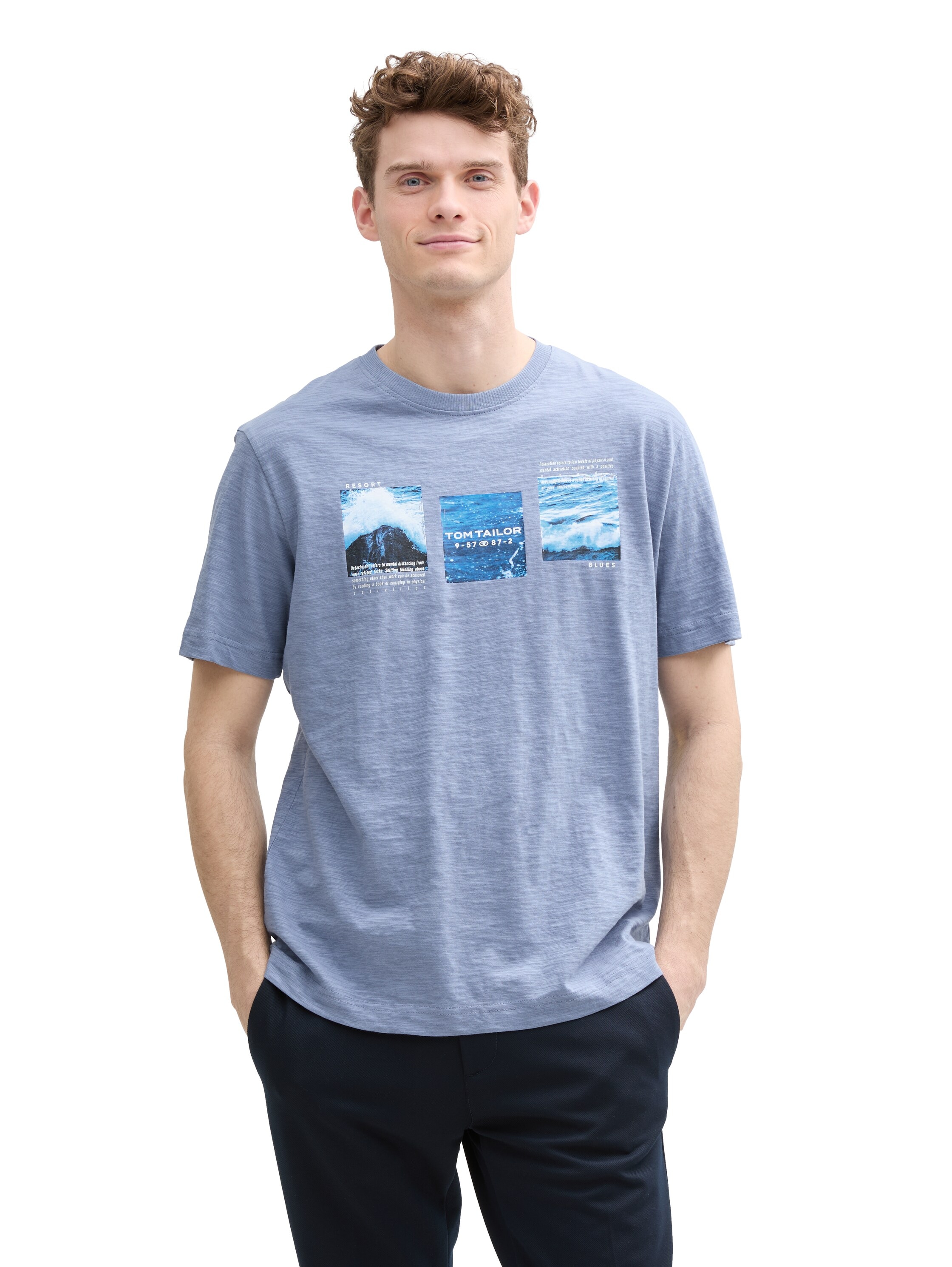 TOM TAILOR T-Shirt, mit Front Print