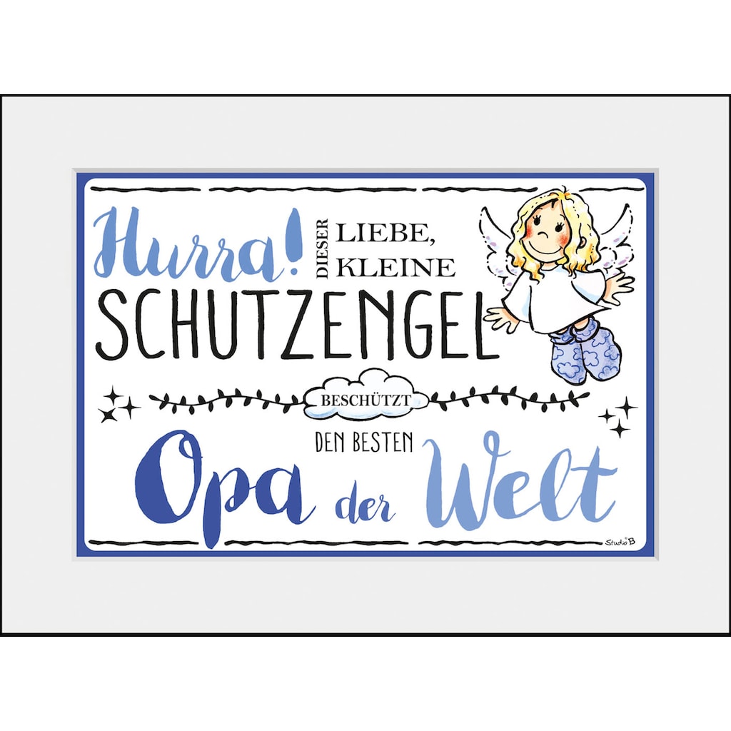 queence Bild »Schutzengel Opa«, Engel, (1 St.)