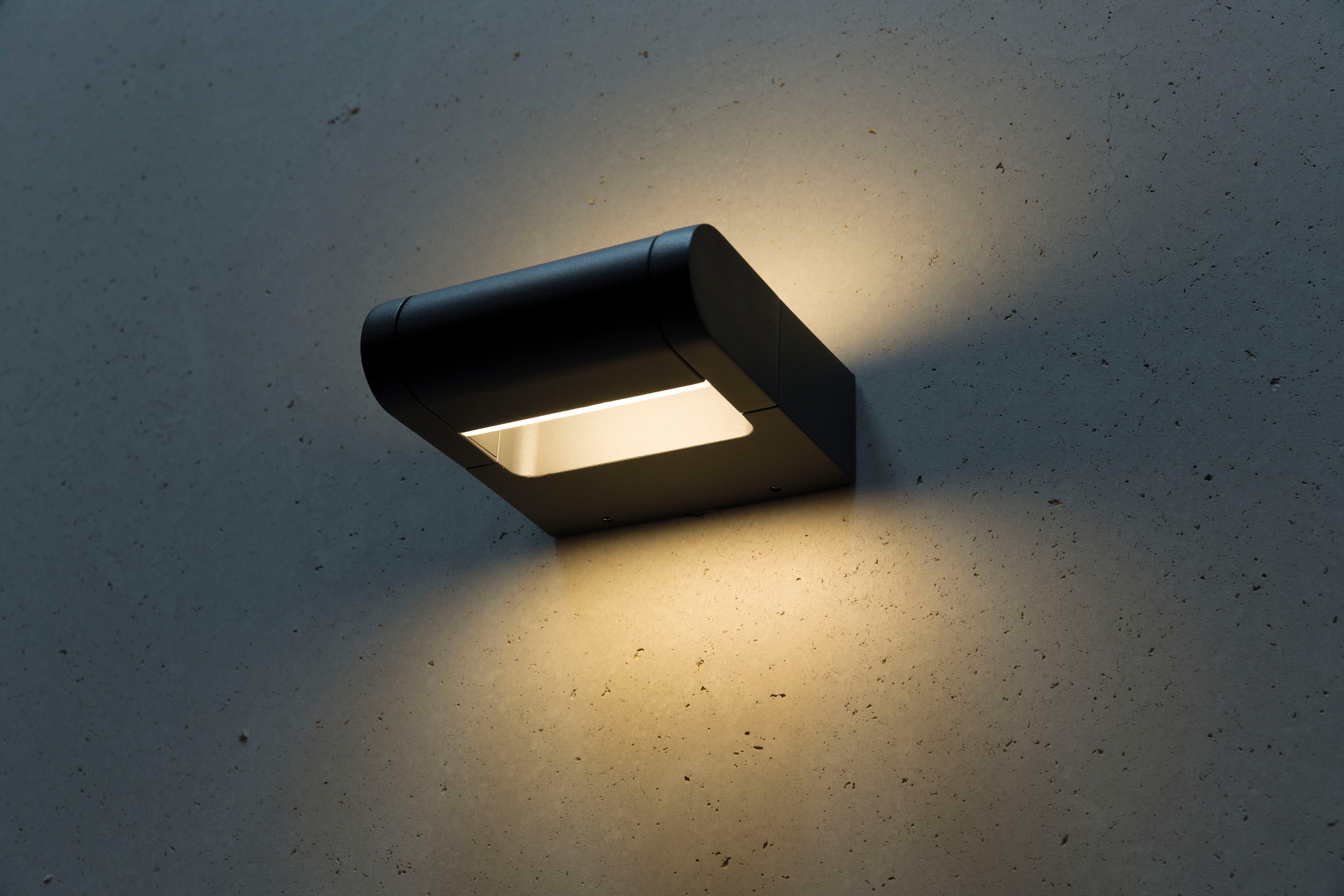 HEITRONIC LED Außen-Wandleuchte online Wandlampe, Leuchteinheit Außenleuchte, Jahren flammig-flammig, XXL | 1 »Estilo«, Garantie schwenkbar mit kaufen 3