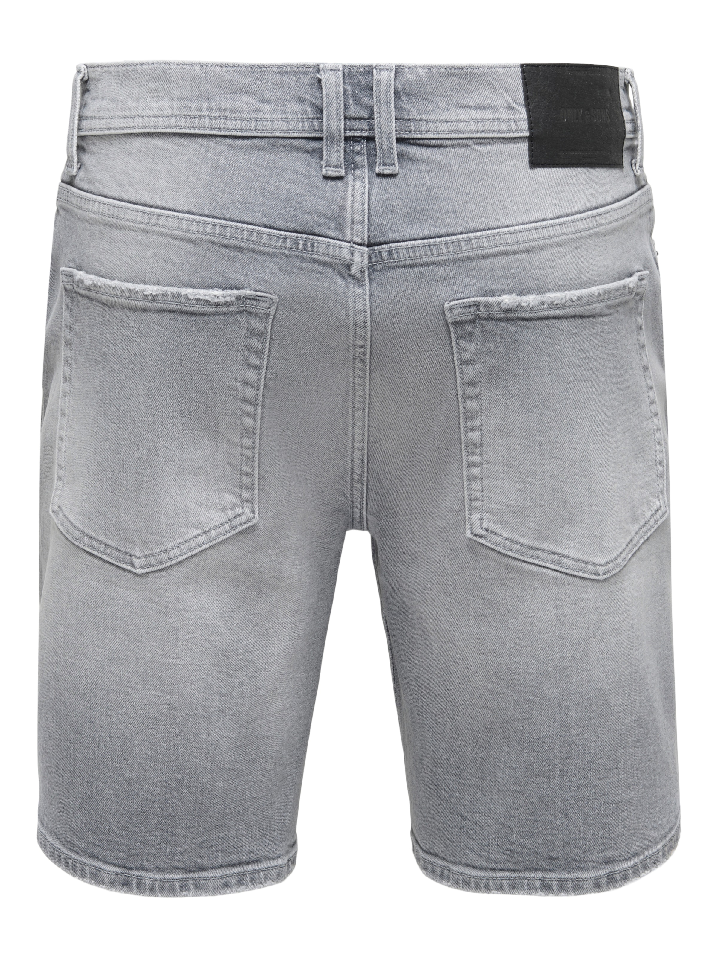 ONLY & SONS Jeansshorts »ONSEDGE PERF MG 9375 DOT DNM SHORTS NOOS« Baumwollmischung, straight fit