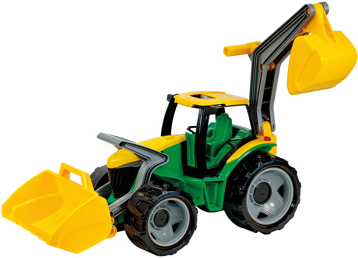 Lena® Spielzeug-Traktor »Giga Trucks«, mit Baggerarm und Frontlader; Made in Europe