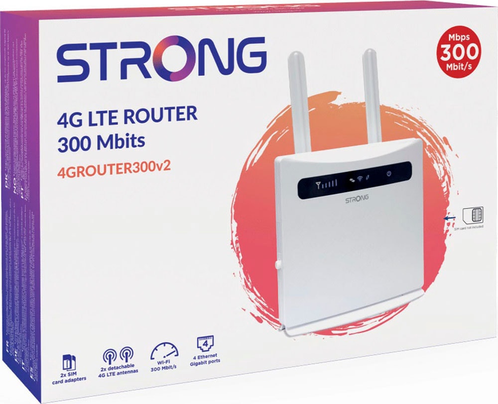 Strong WLAN-Router »4G LTE WLAN-Router«, bis zu 150 Mbit/s, mobiles Internet für unterwegs