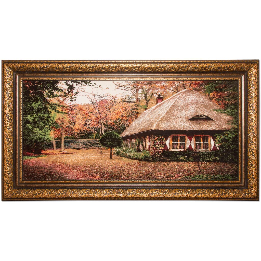 morgenland Wandteppich »Bild-Teppich Figurativ 104 x 65 cm«, rechteckig