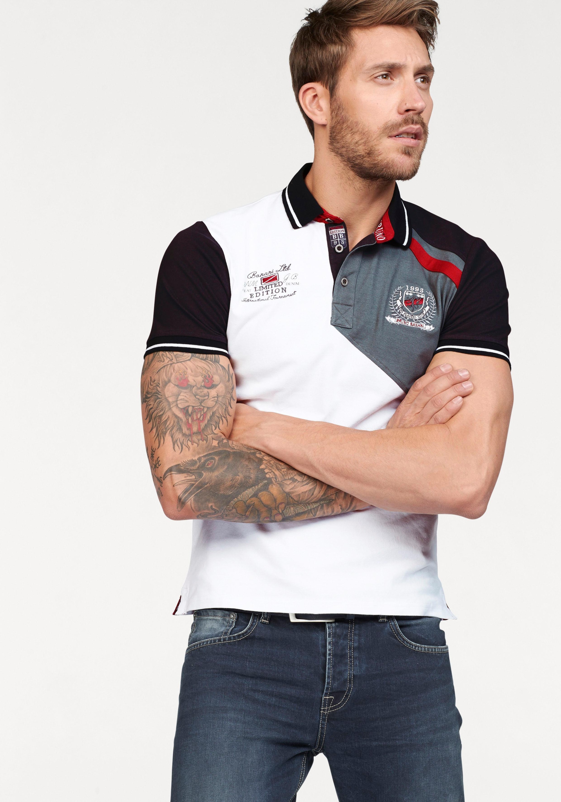 Bruno Banani Poloshirt, Piqué