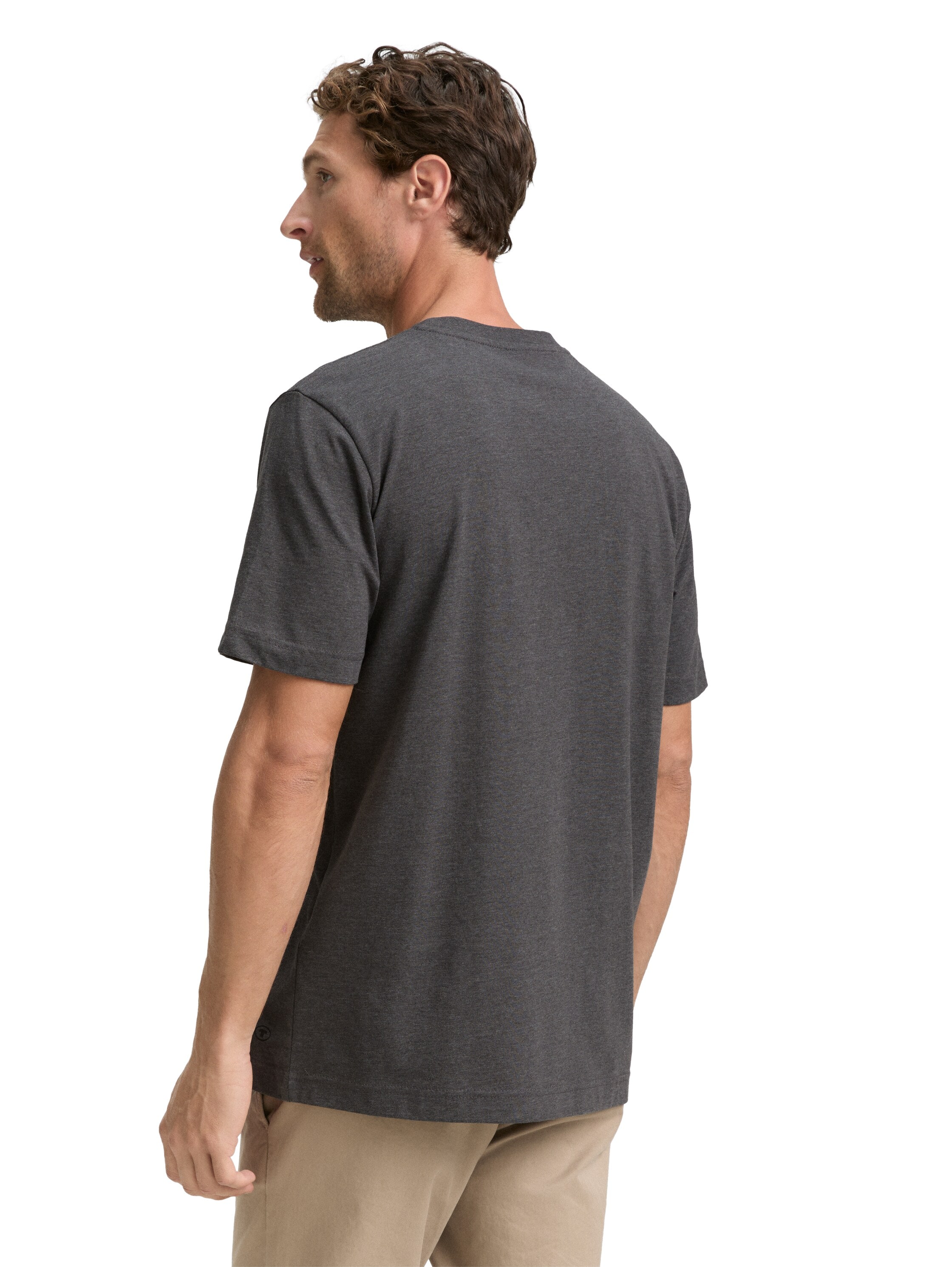 TOM TAILOR T-Shirt Packung, 2 Stk. tlg. mit Logo Print