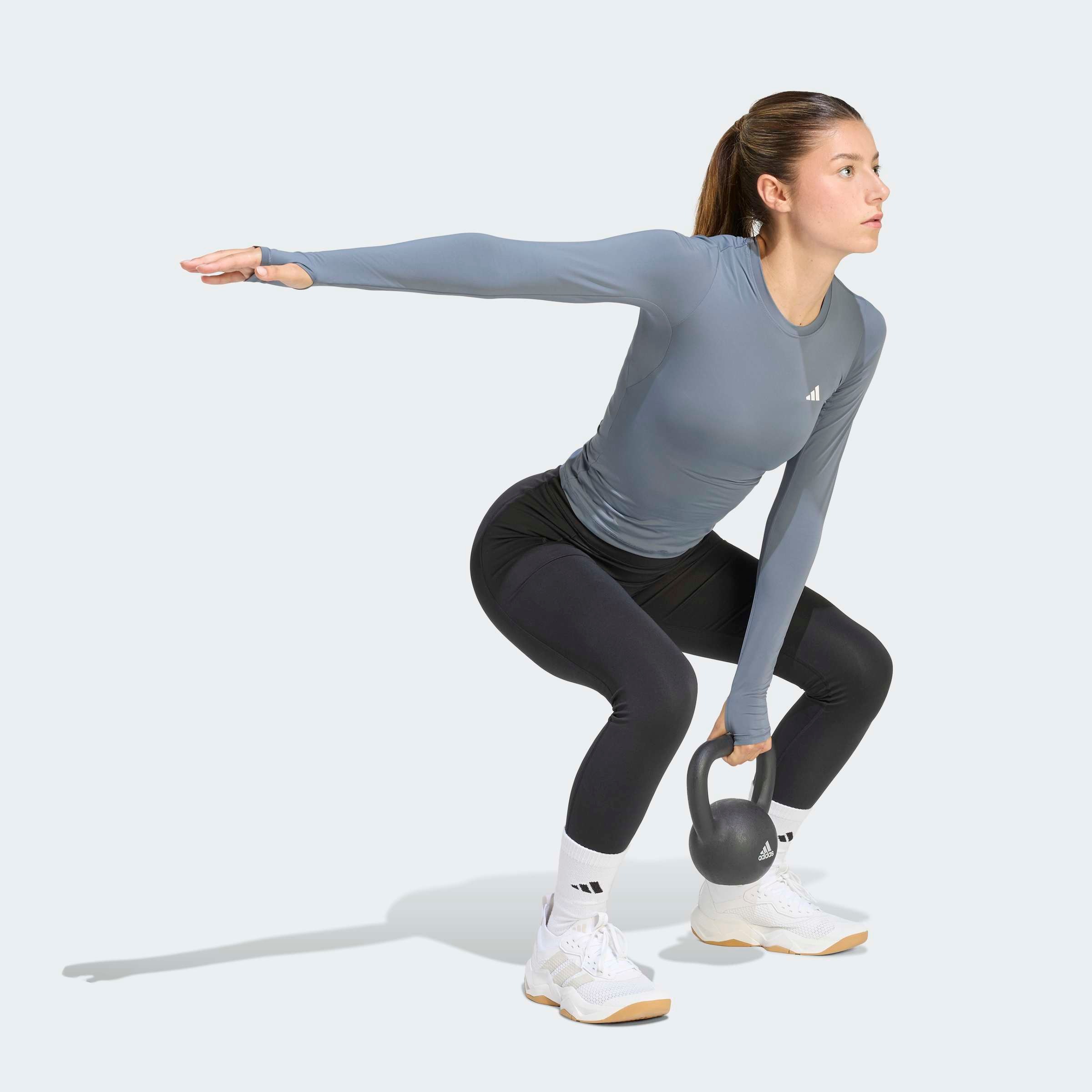 adidas Performance Funktionsshirt »PRIMELIFT ESSENTIALS WORKOUT CONTOUR, LANGÄRMLIG«