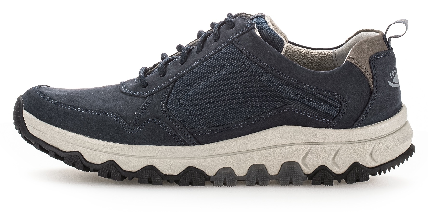 rollingsoft Sneaker  , Freizeitschuh, Halbschuh, Schnürschuh mit Anziehlasche, Weite G