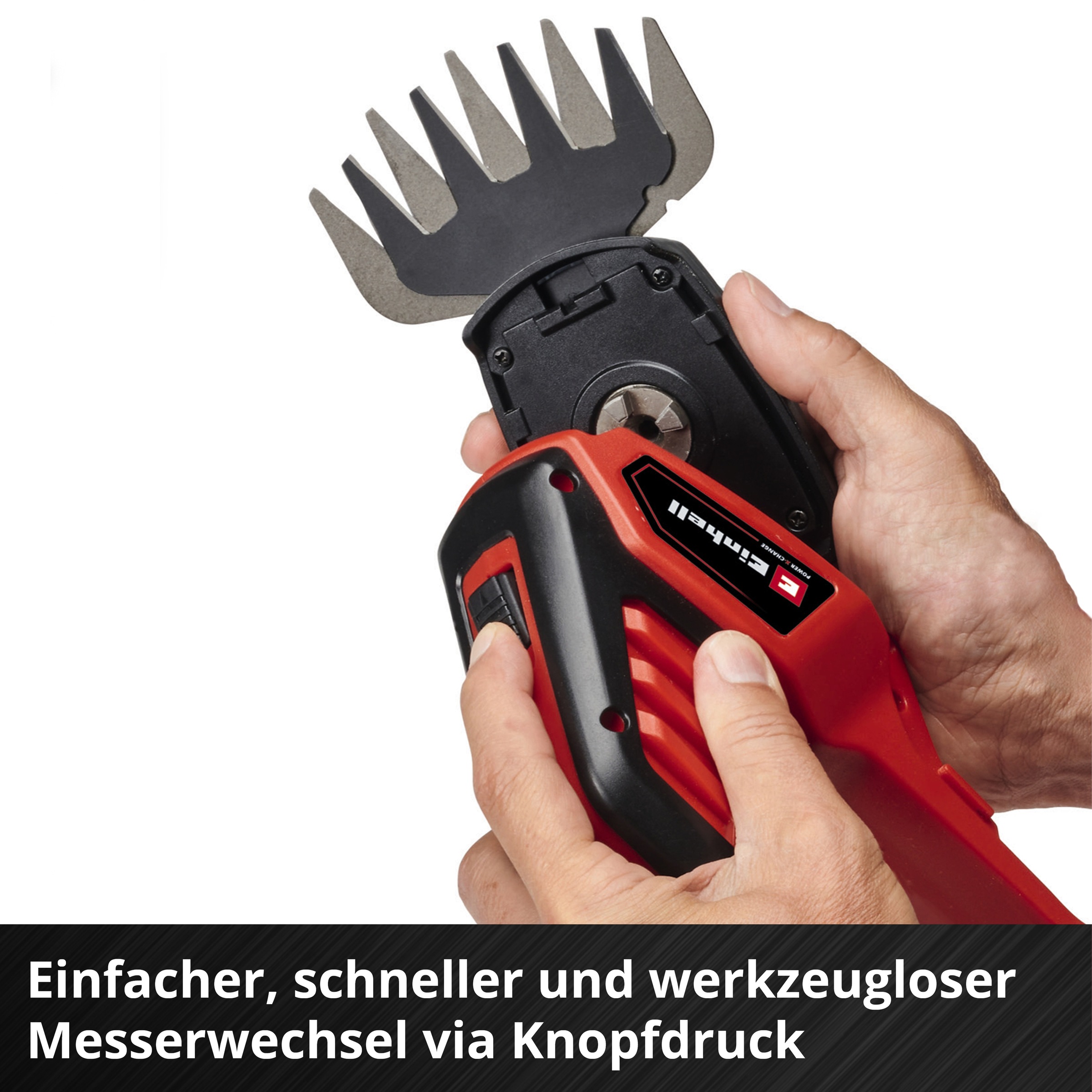 Einhell Akku-Gras- und Strauchscherenset »Einhell Akku-Gras- und Strauchschere GE-CG 18/100 Li-Solo«, (1 St.)