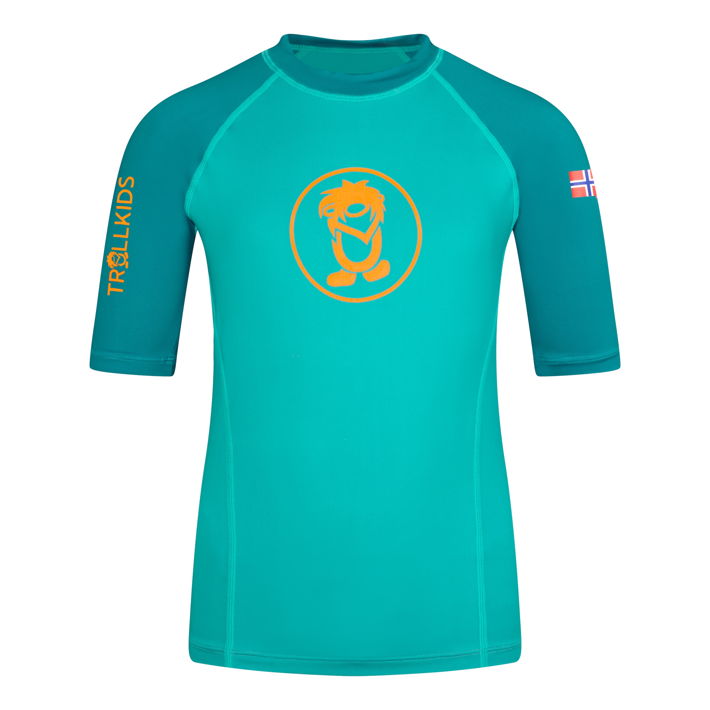 TROLLKIDS Funktionsshirt »KIDS KVALVIKA T« für Kinder und Jugendliche, kurzärmlig, mit UV-Schutzfaktor 50+