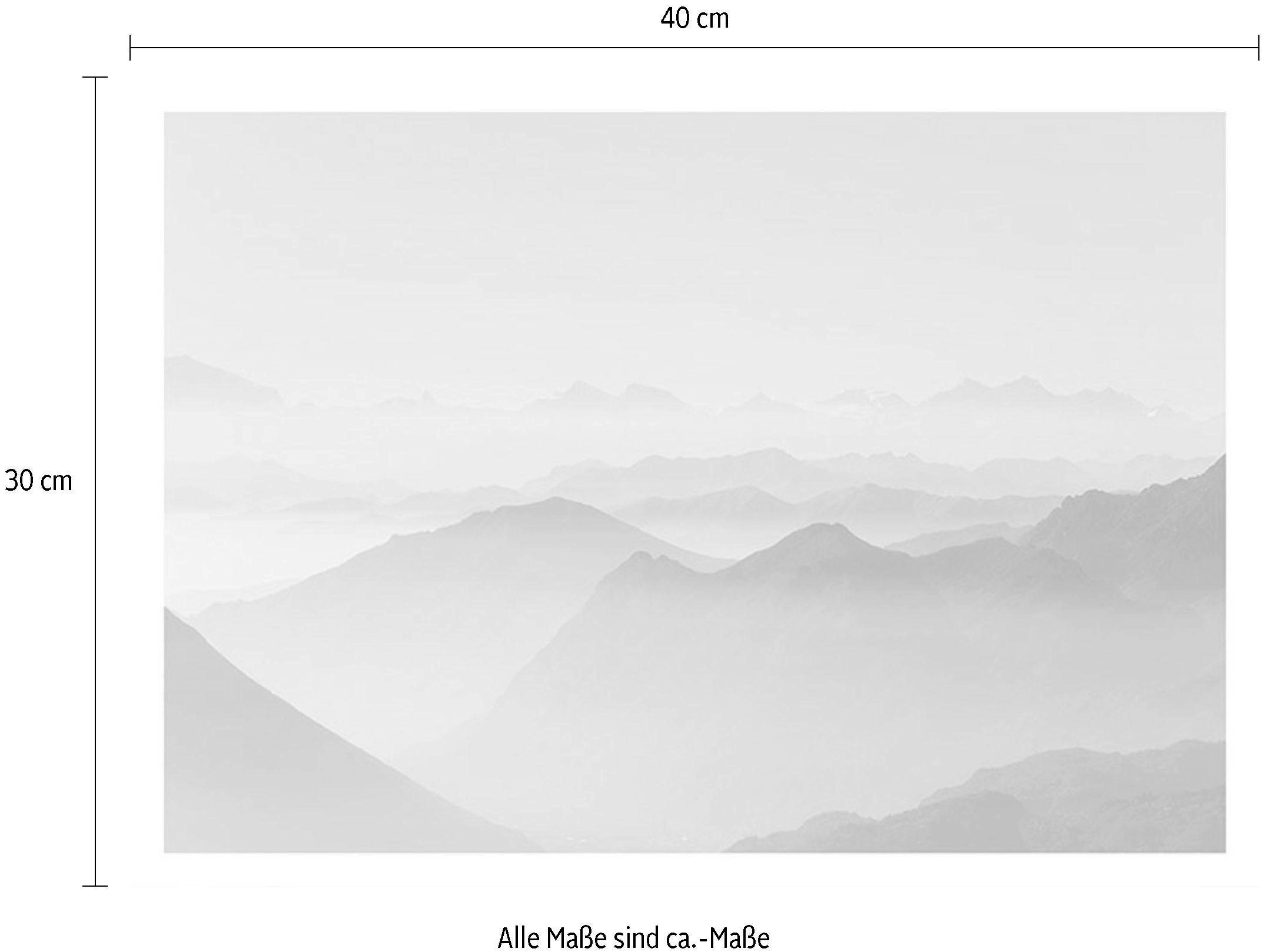 Komar Bild »Mountain View«, Natur, (1 St.), Wandbild zur Dekoration - ohne Rahmen