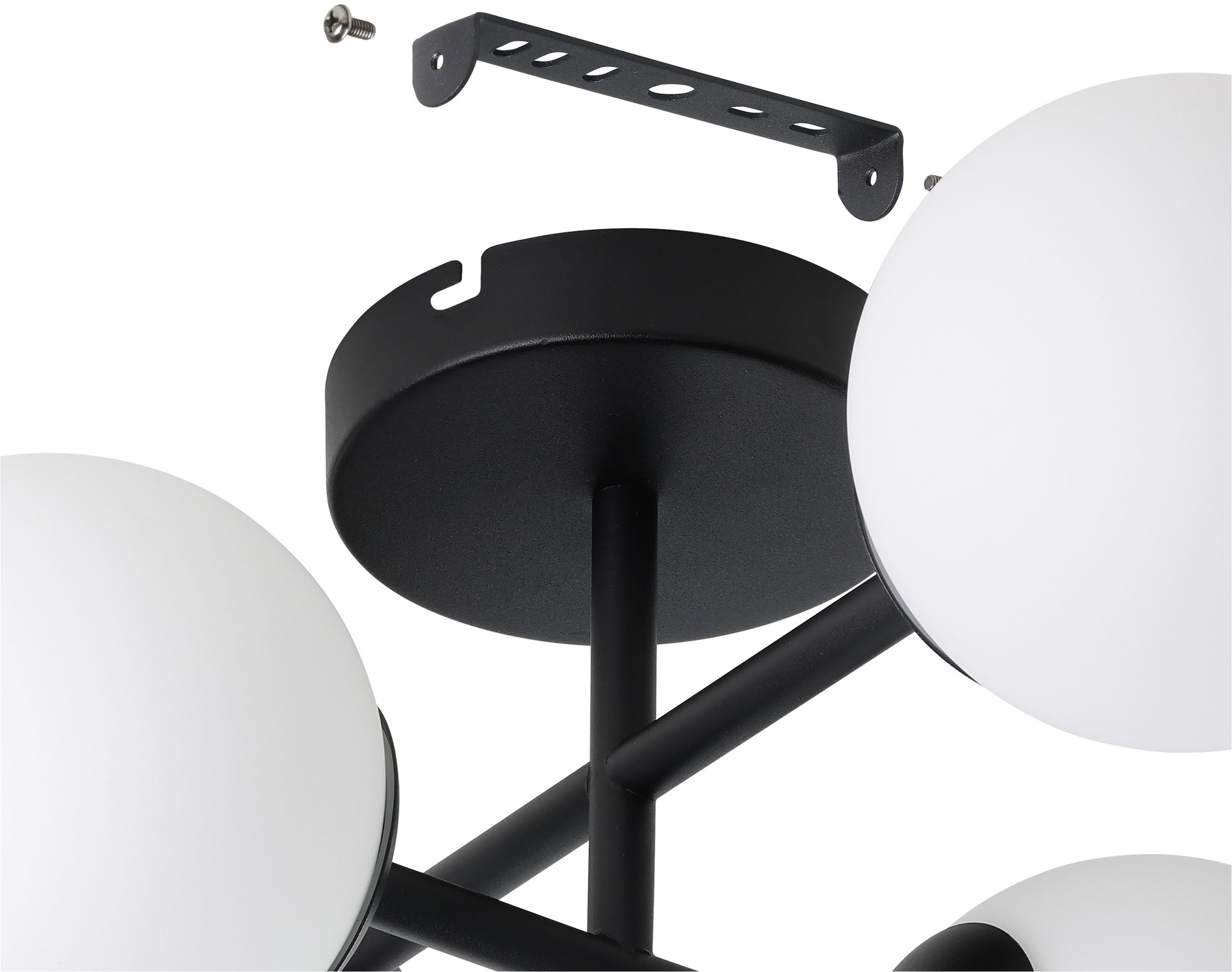 EGLO LED Deckenleuchte »CASTROVIDO Deckenlampe - Stahl - G9 - 4X4,2W - IP44« G9 1 Stk. Wohzimmerlampe, Esszimmerlampe, Flur, Schlafzimmer,L47,5xB38,5xH19,5cm