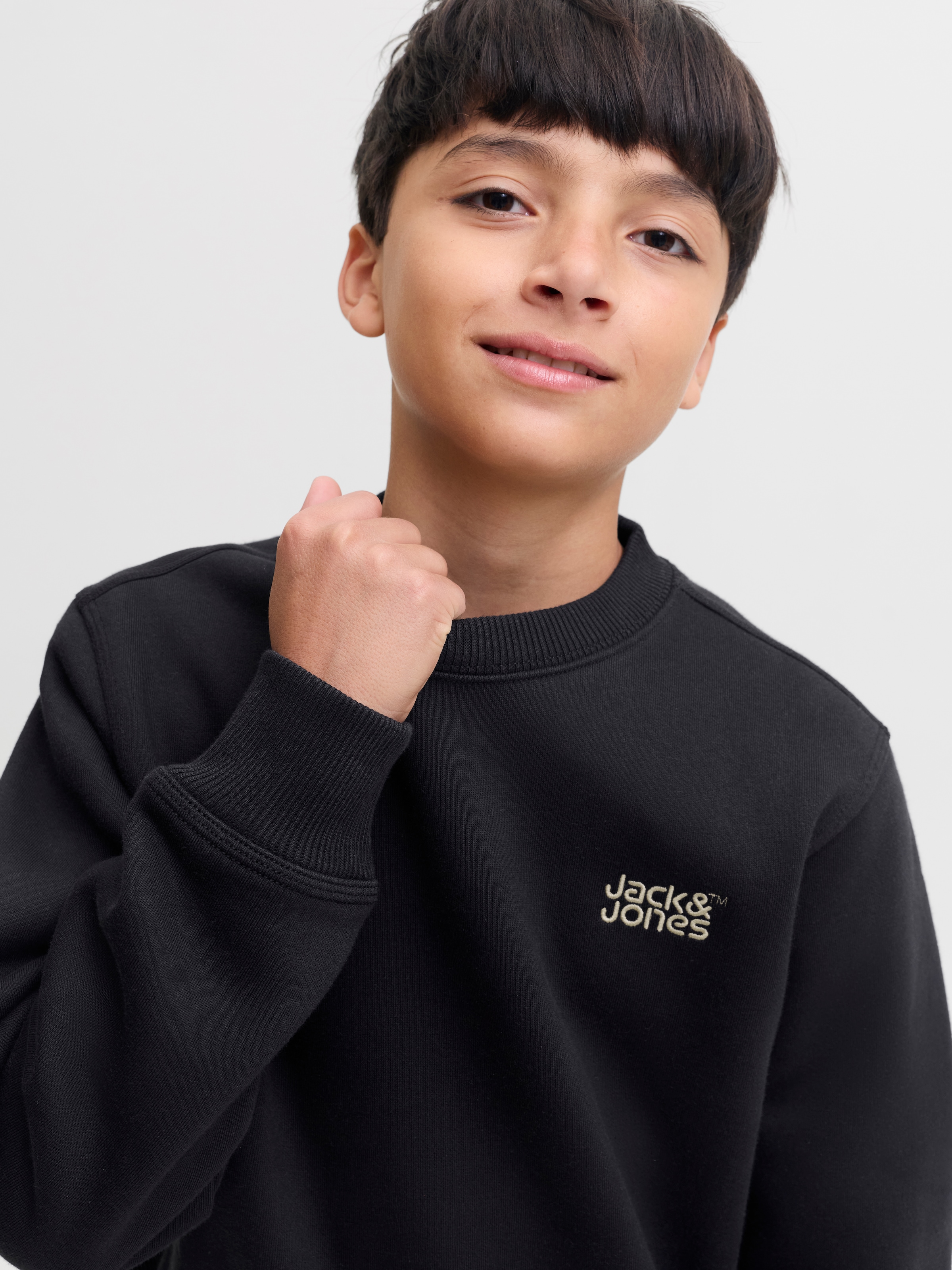 Jack & Jones Junior Sweatshirt »JJECOLTON SWEAT CREW NECK SN JNR«, Baumwollmischung, loose fit
