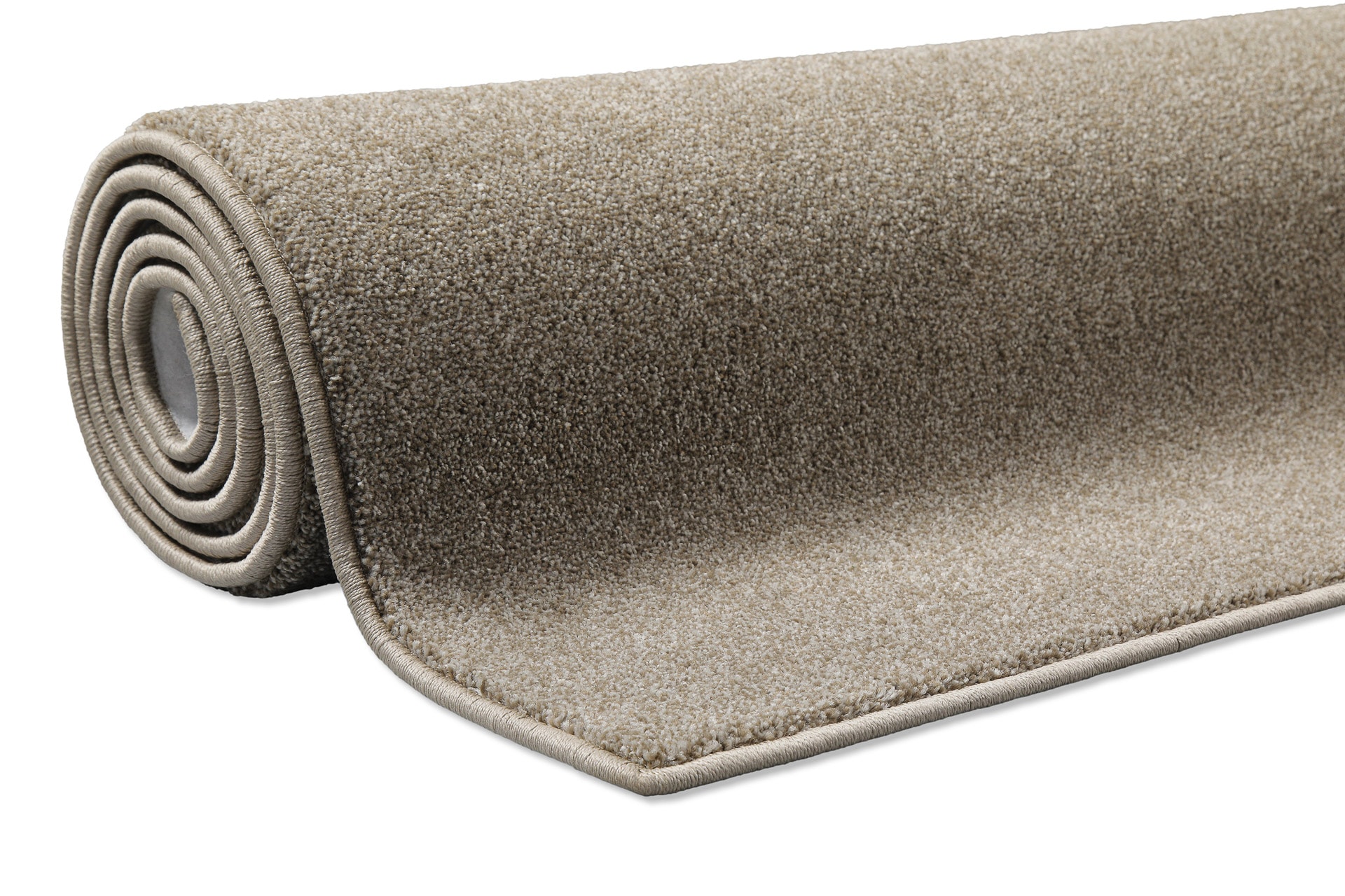 Wecon home Teppich »Tim« rechteckig 12 mm Höhe einfarbig, meliert, modern, pflegeleicht, Wohnzimmer, Schlafzimmer