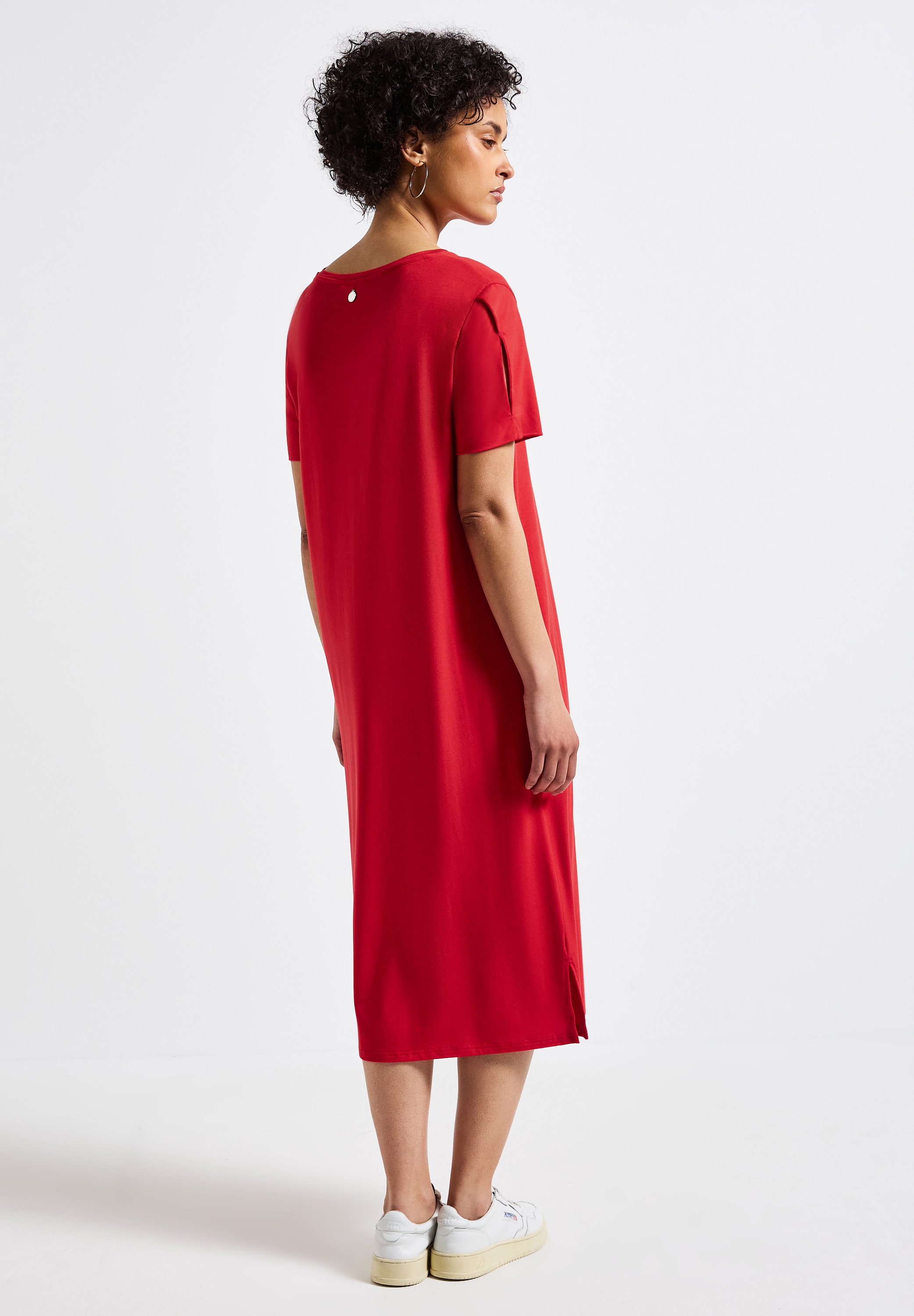 STREET ONE Shirtkleid, mit Schlitzdetail