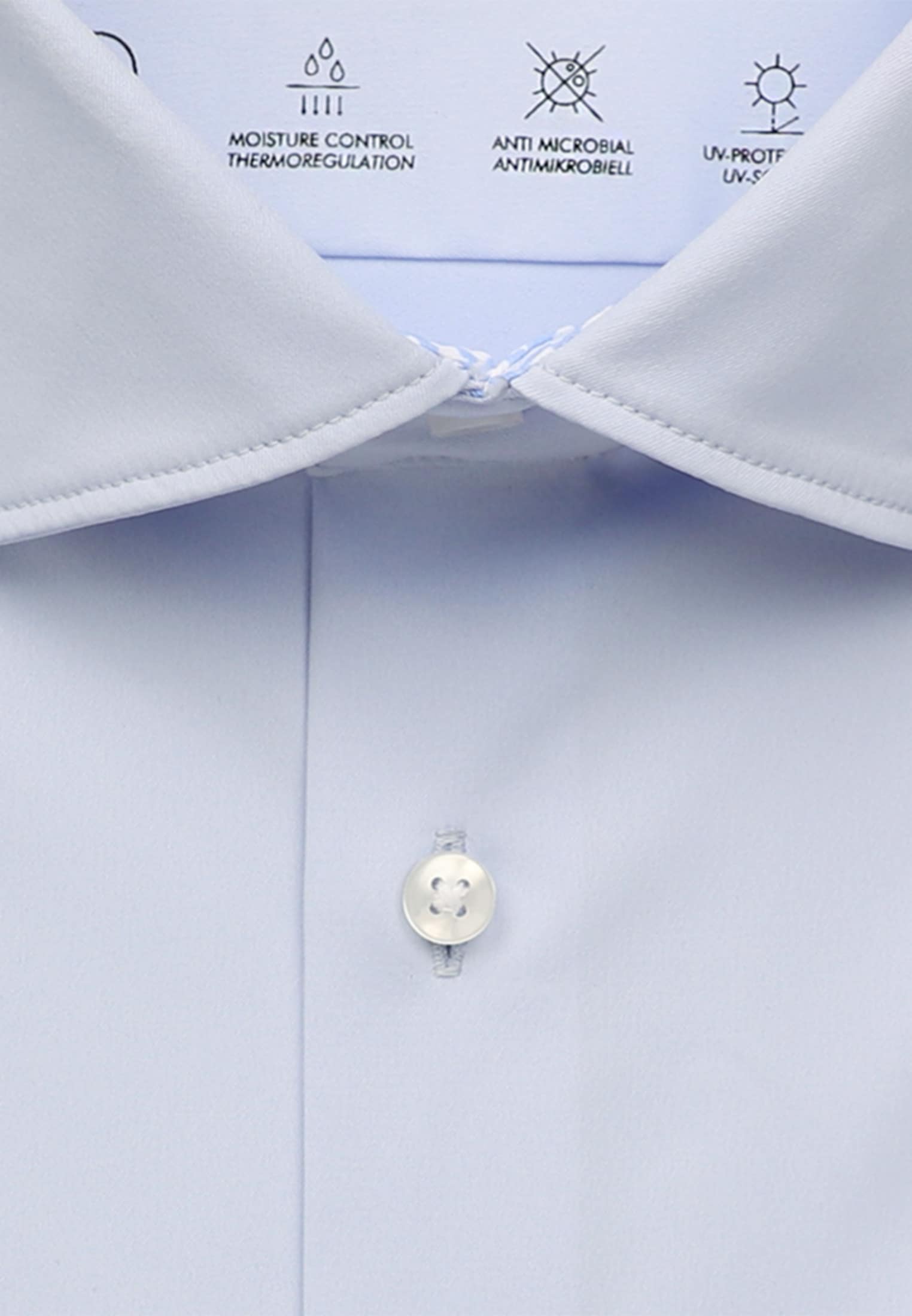 seidensticker Businesshemd »Slim« Slim 1/1 Kentkragen Uni