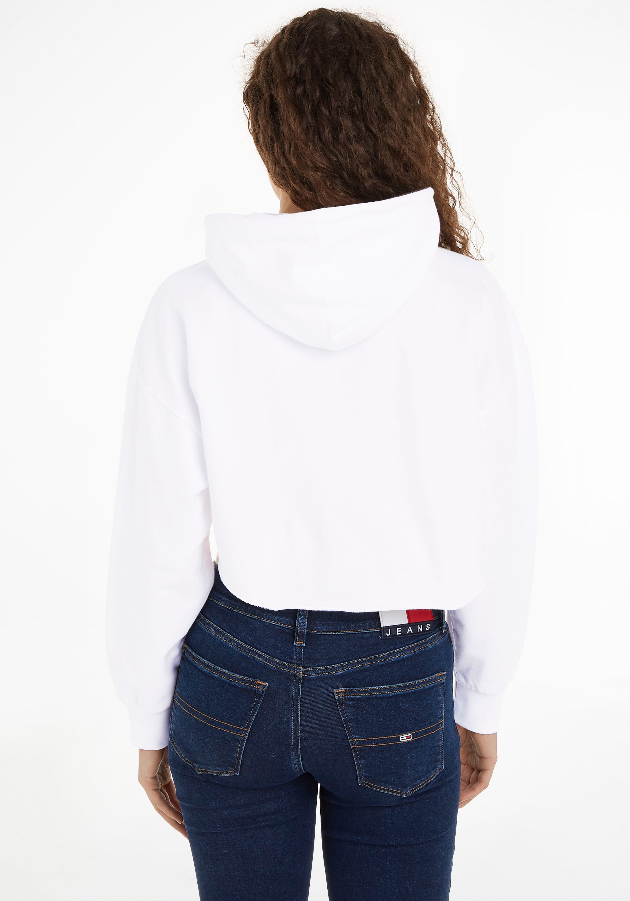 Tommy Jeans Sweatshirt »TJW SPR CRP XS BADGE HOODIE«, mit Tommy Jeans Logobadge