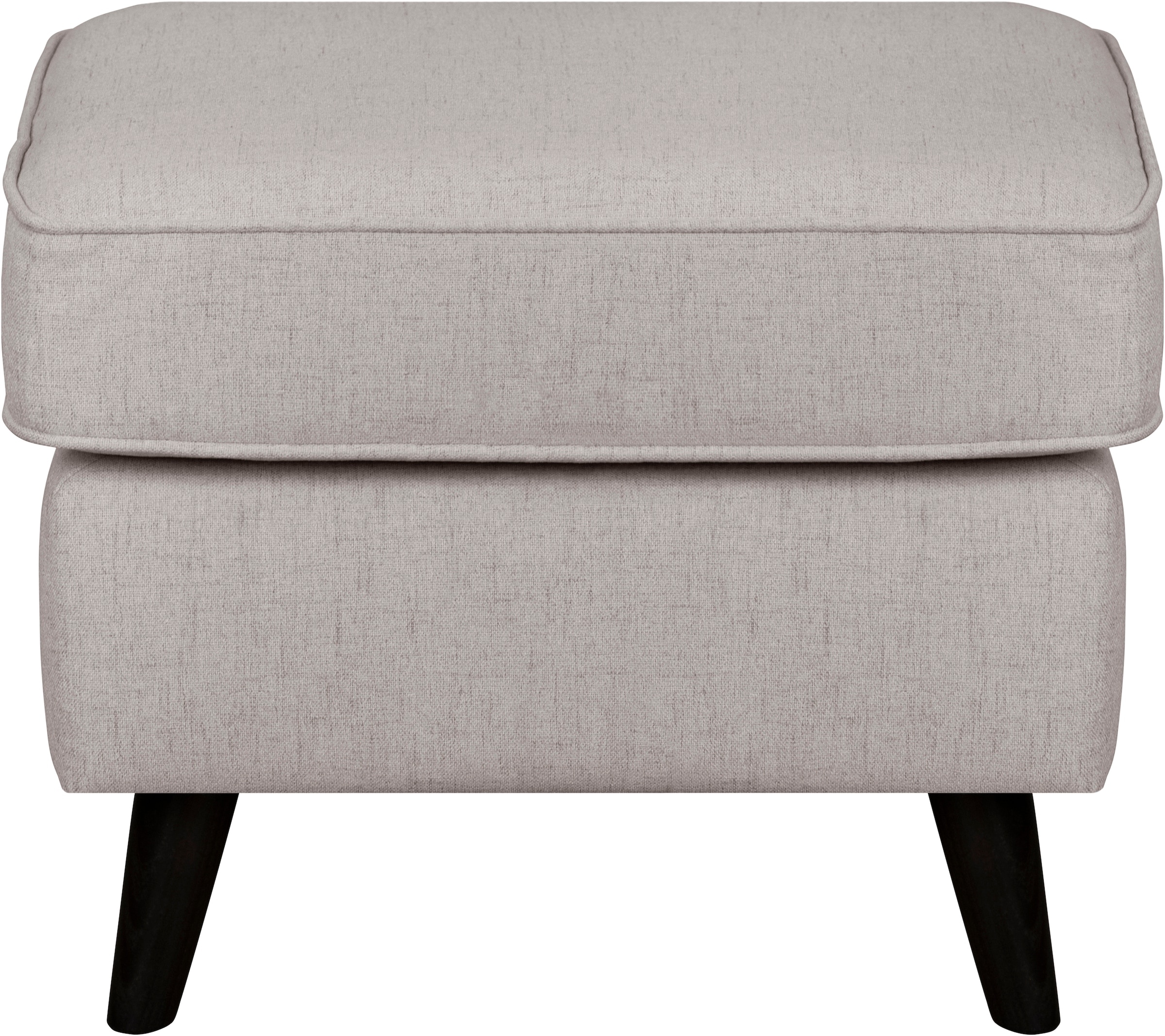 Home affaire Polsterhocker »Polsterhocker CHISTELLE, auch in Bouclé«, mit Wellenunterfederung, Maße: B/TH: 57/57/46 cm