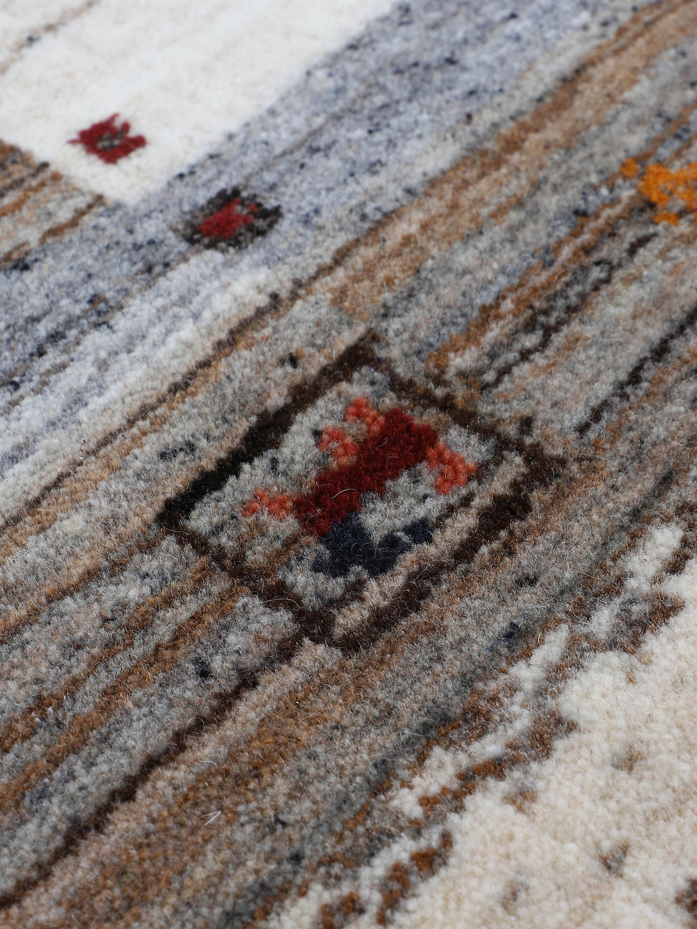 carpetfine Wollteppich »Gabbeh Vida«, rechteckig, 15 mm Höhe, reine Wolle, weicher Flor, auch als Läufer erhältlich