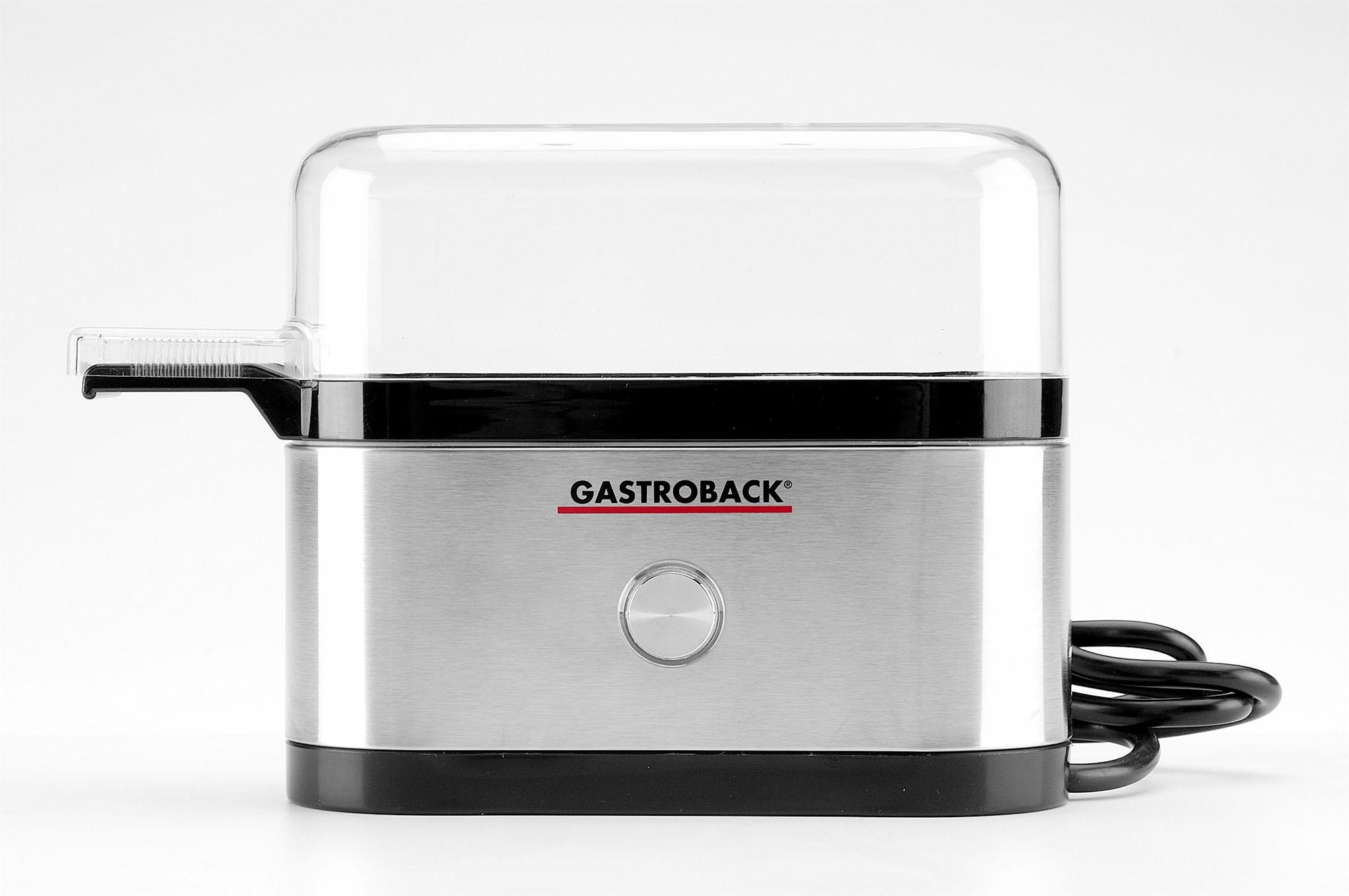 Gastroback Eierkocher »42800 Design Mini« für 3 Stk. Eier 350 W