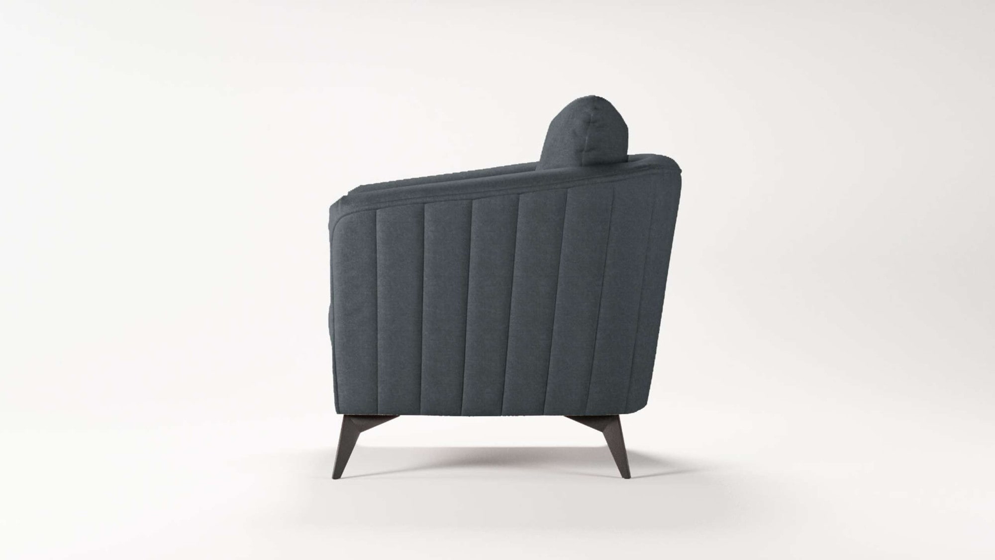 Places of Style Cocktailsessel »MATTHEW Sessel, Maße B/T/H: 83/85/88 cm«, modern, mit Rückenkissen