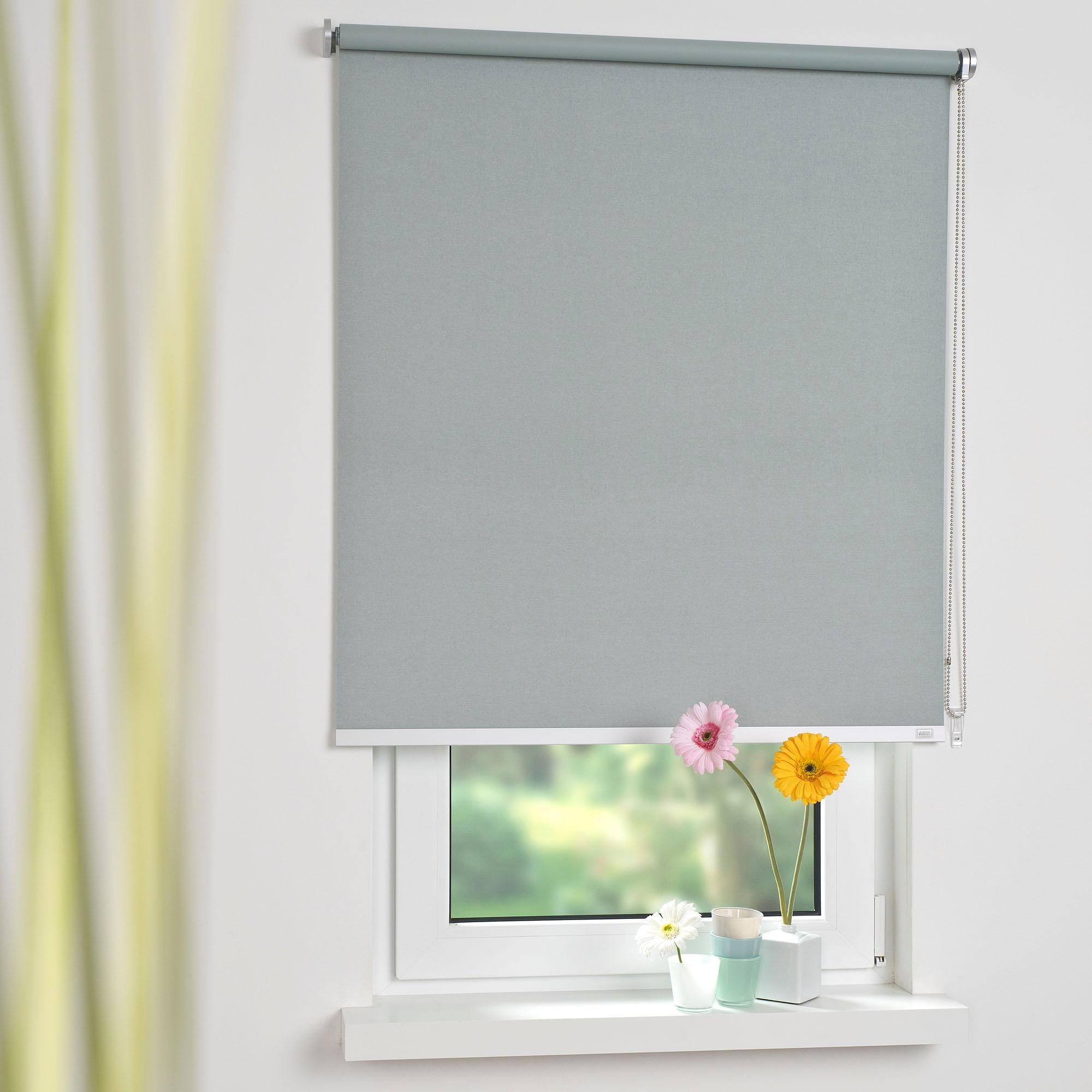 SCHÖNER WOHNEN-Kollektion Seitenzugrollo »Kettenzugrollo Verdunklung« verdunkelnd freihängend