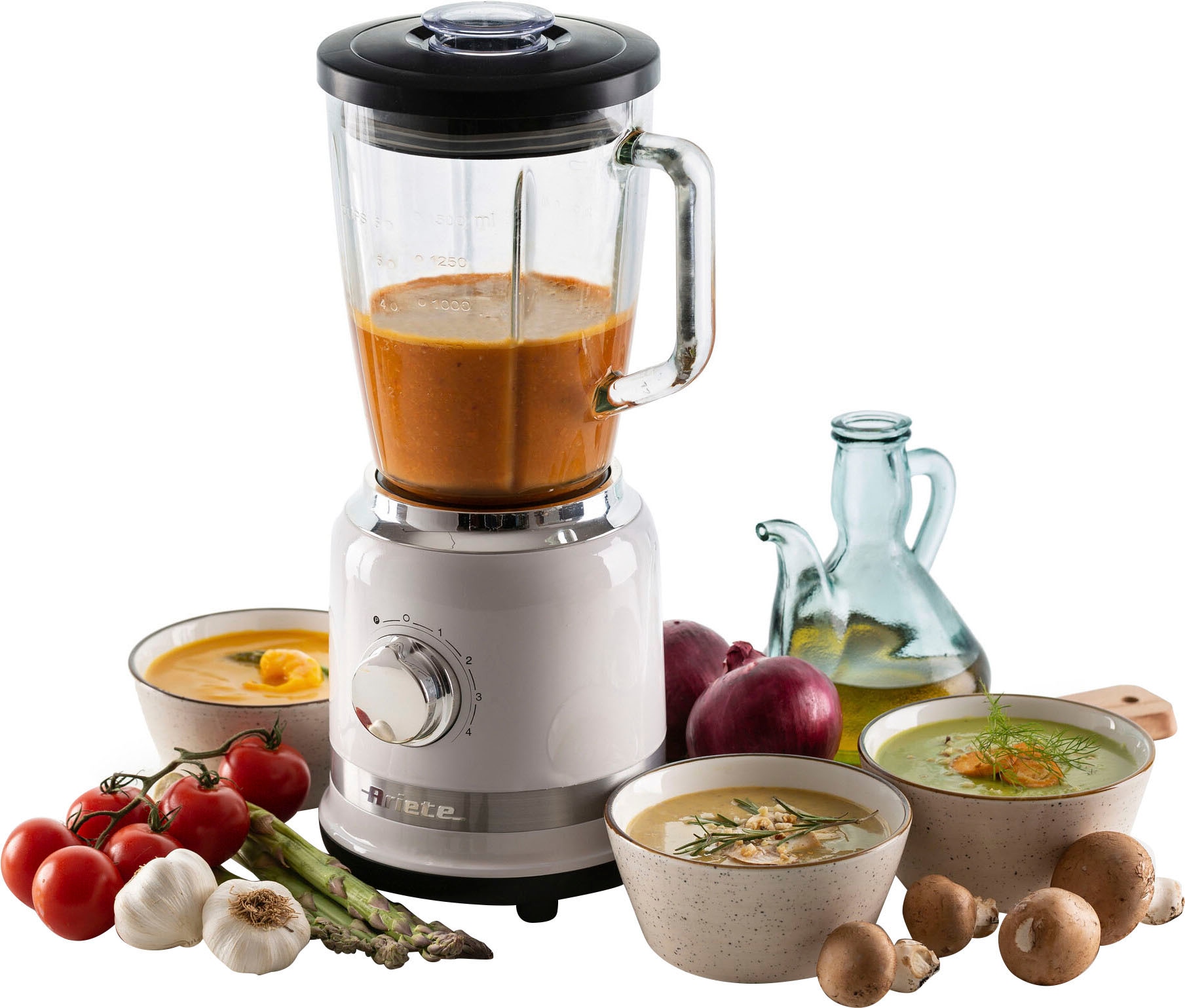 Ariete Standmixer »585W Moderna weiß, 1,5 L«, 1000 W