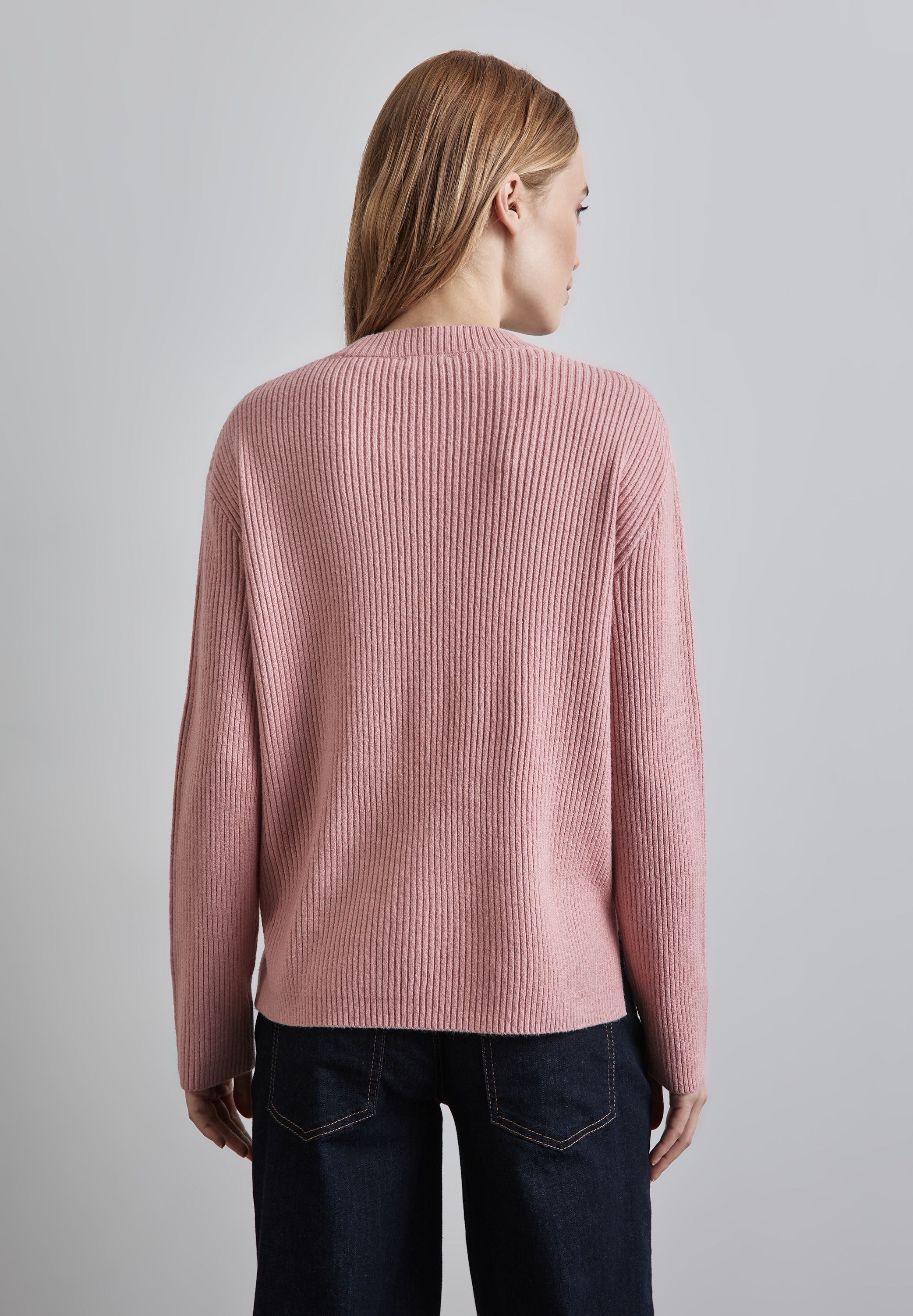 STREET ONE Strickpullover, mit markantem Strukturmuster