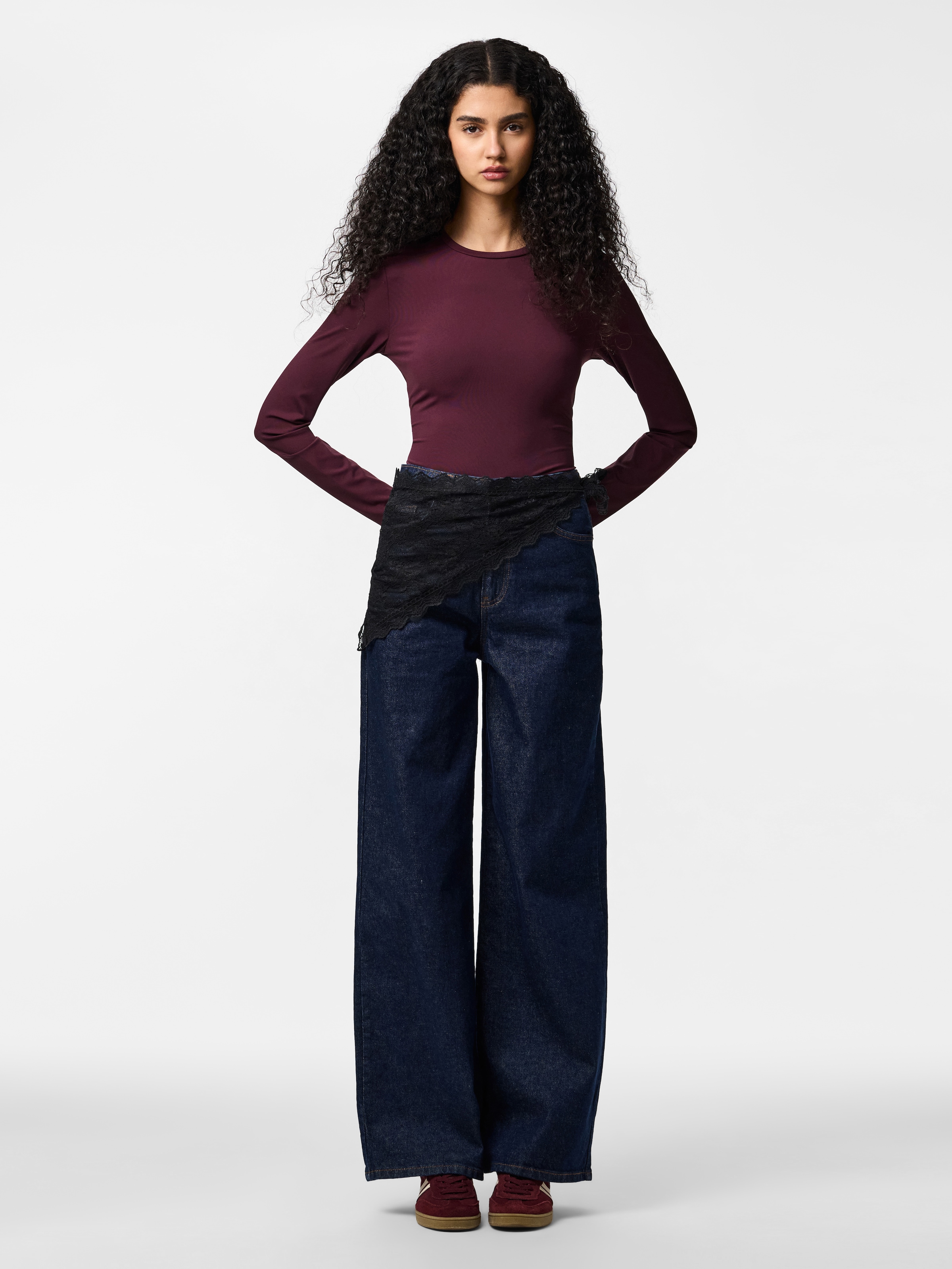 pieces Langarmshirt »PCLULA LS TOP JRS NOOS«