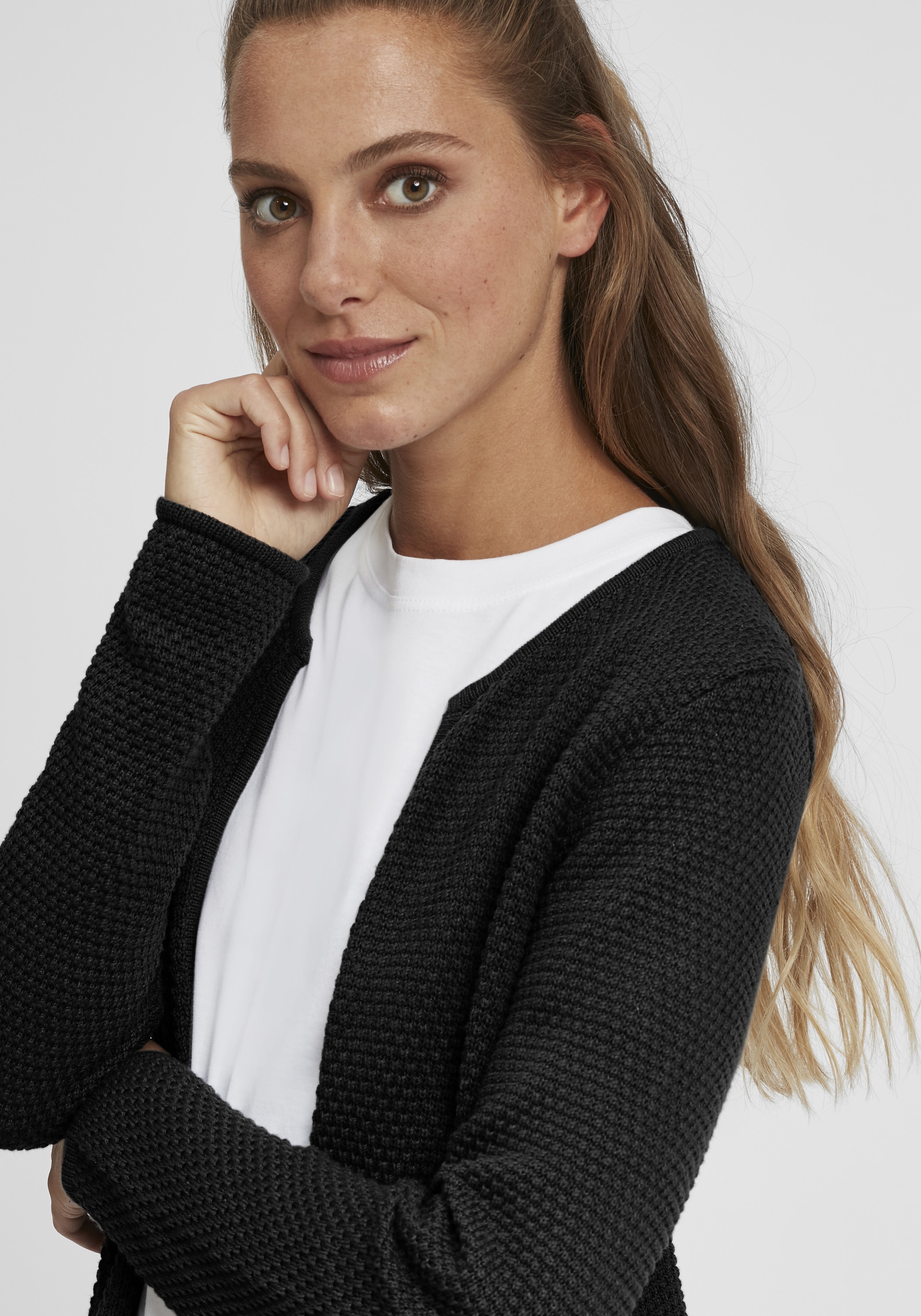 OXMO Strickjacke »Strickjacke OXHilda«