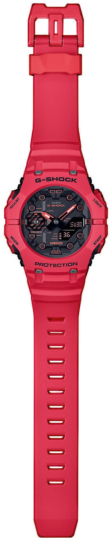 CASIO G-SHOCK Smartwatch »GA-B001-4AER«, Armbanduhr, Herrenuhr, Bluetooth, Stoppfunktion, Weltzeit)