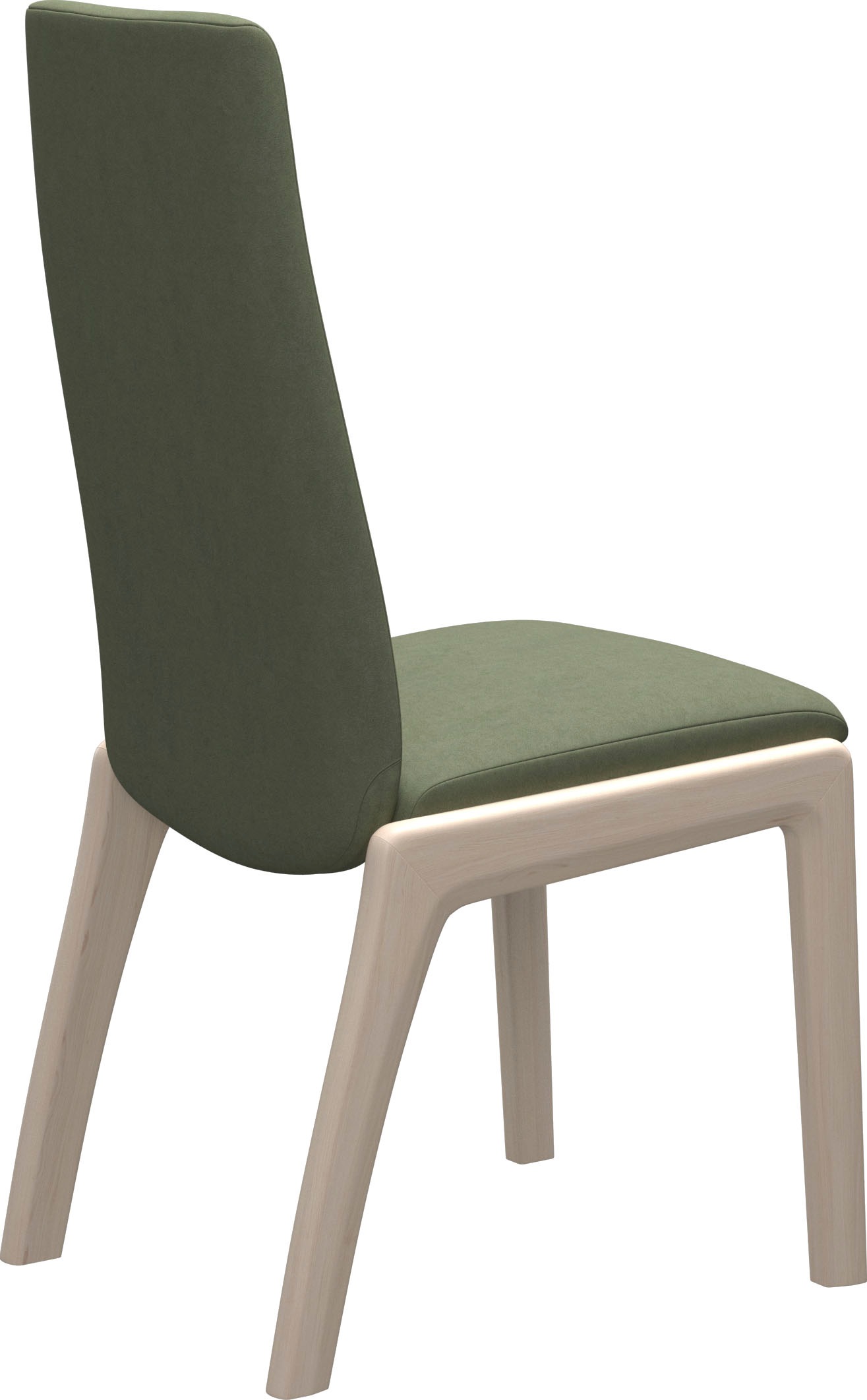Stressless® Polsterstuhl »Laurel«, Microfaser DINAMICA, Low Back, Größe L, mit abgerundeten Beinen in Eiche gekalkt