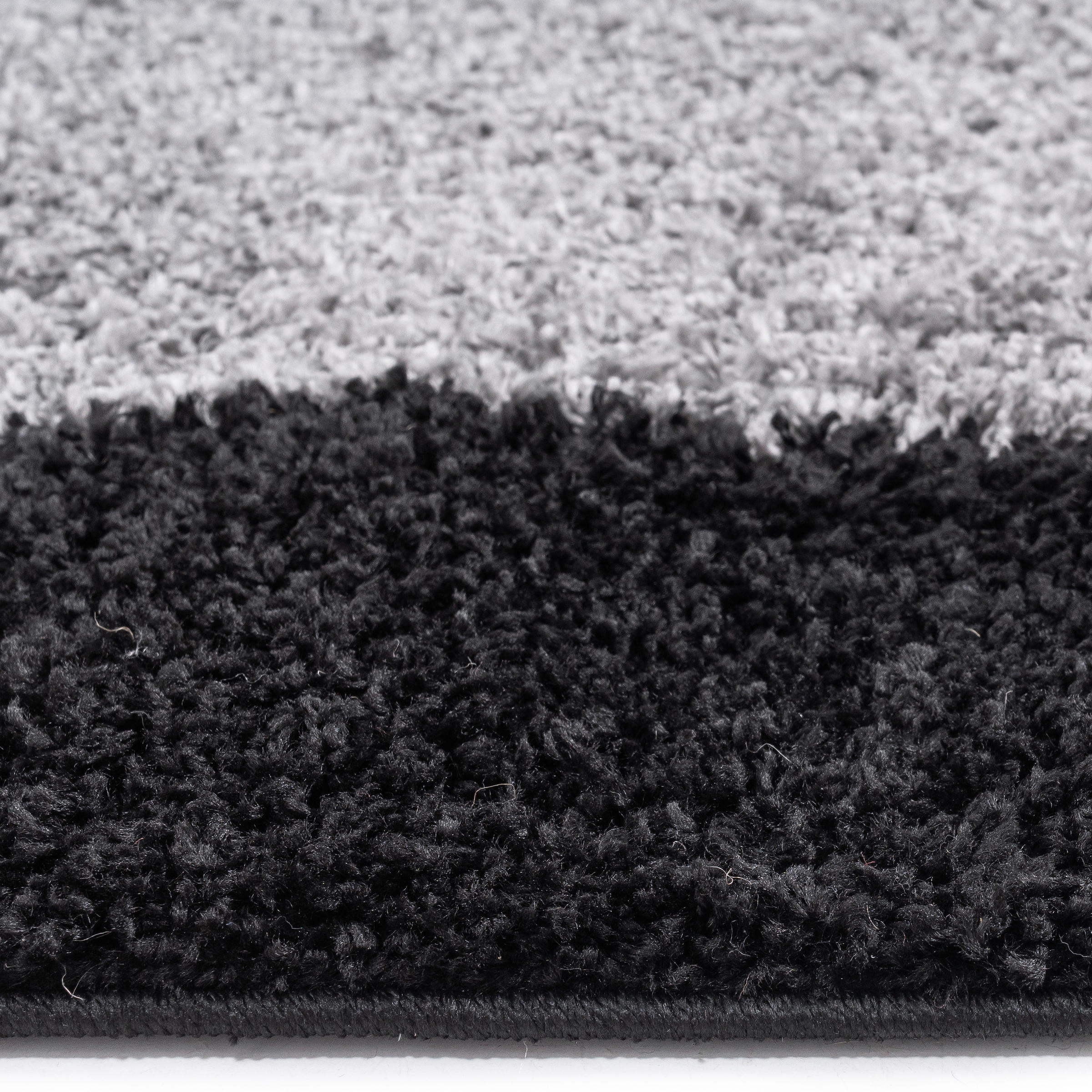 OTTO home Hochflor-Teppich »Liams« rechteckig 30 mm Höhe mit Bordüre, besonders weich und kuschelig, Wohnzimmer, Schlafzimmer