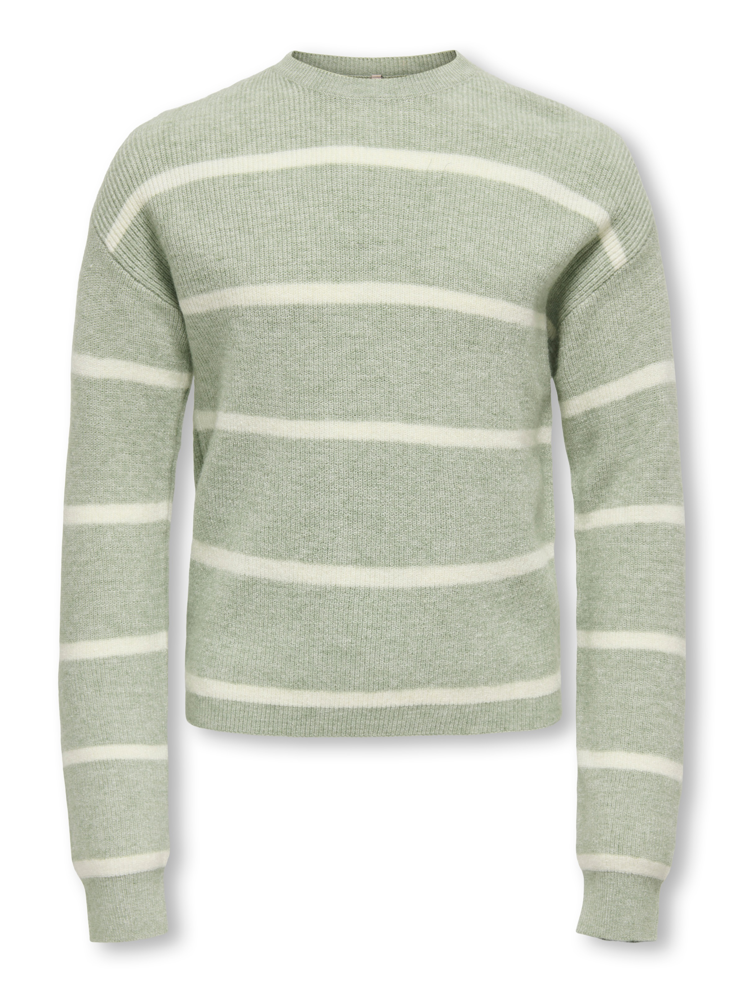 KIDS ONLY Strickpullover »KOGFRANCA SHORT L/S STRIPE KNT NOOS« Viskosemischung, loose fit