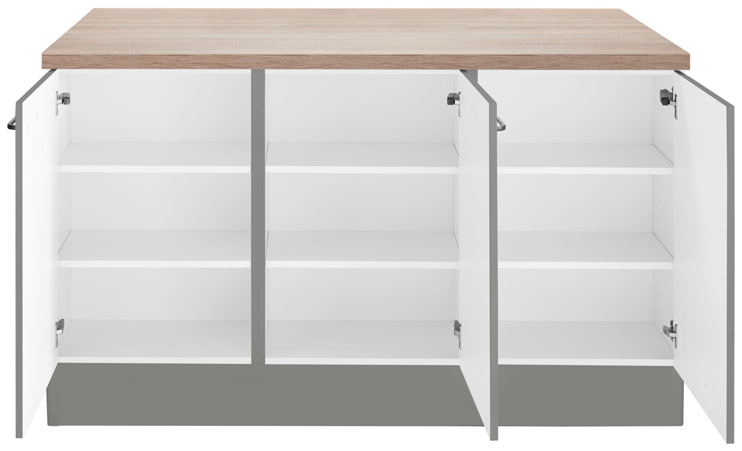OPTIFIT Kücheninsel »Elga«, Soft-Close-Funktion, großen Vollauszügen, Stellbreite 150 x 95 cm