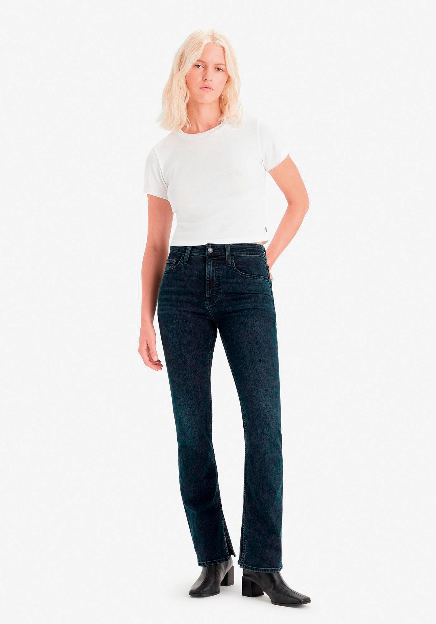 Levi's® Bootcut-Jeans »725 High-Rise Bootcut«, mit Schlitz