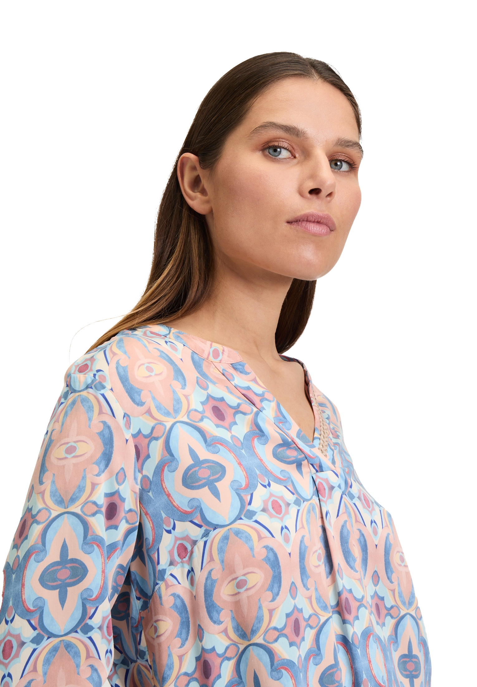 Cartoon Klassische Bluse »Blusenshirt mit Muster«